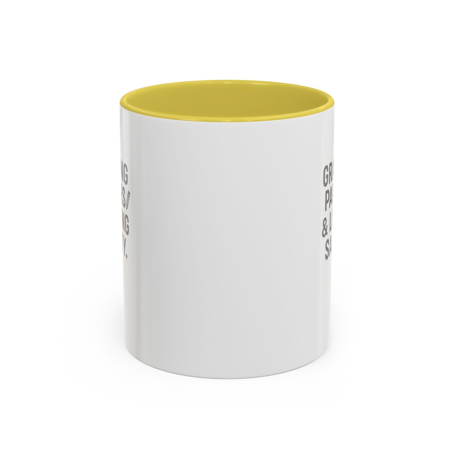 colorful grading papers & losing sanity mug – perfect gift for teachers. teachers with attitude.