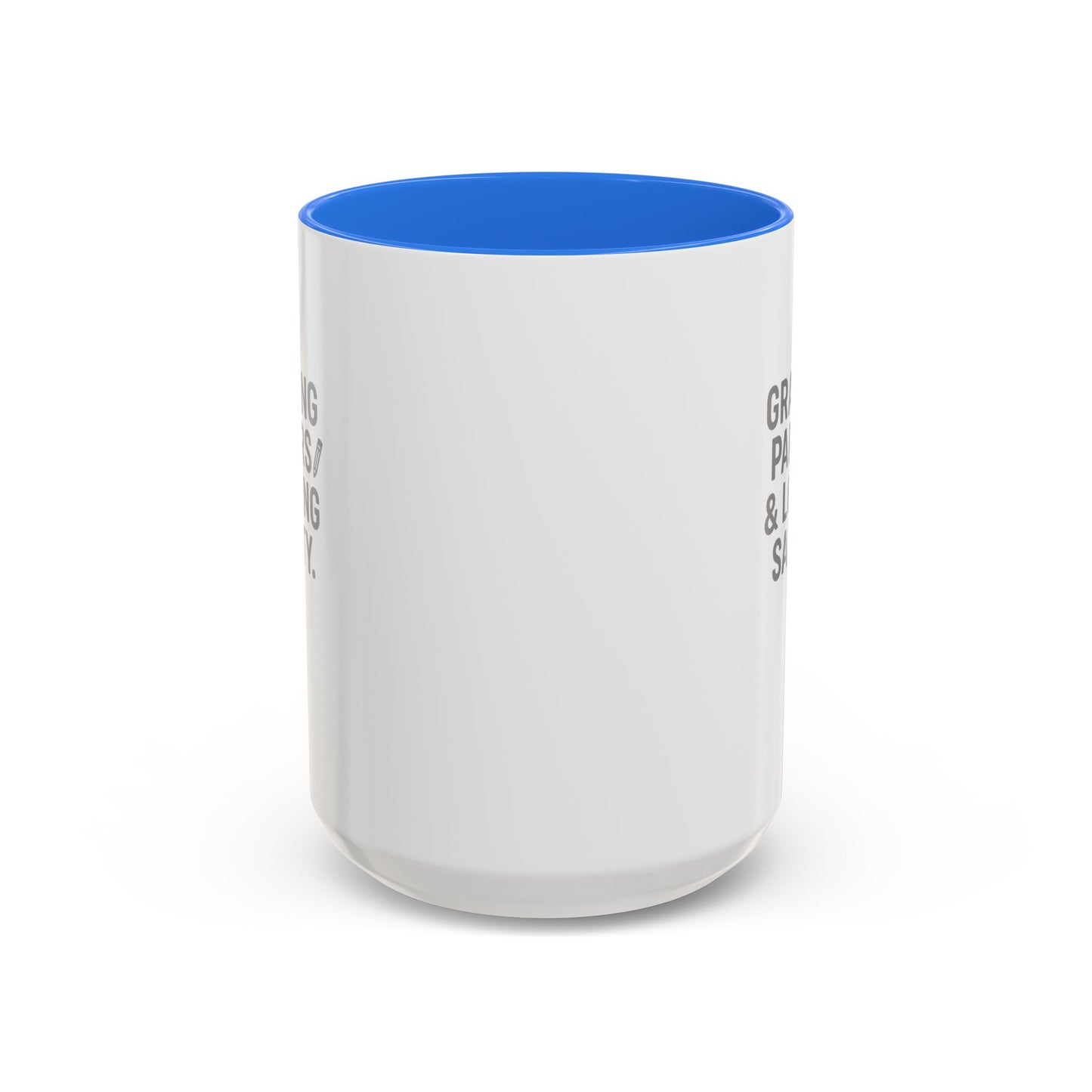 colorful grading papers & losing sanity mug – perfect gift for teachers. teachers with attitude.