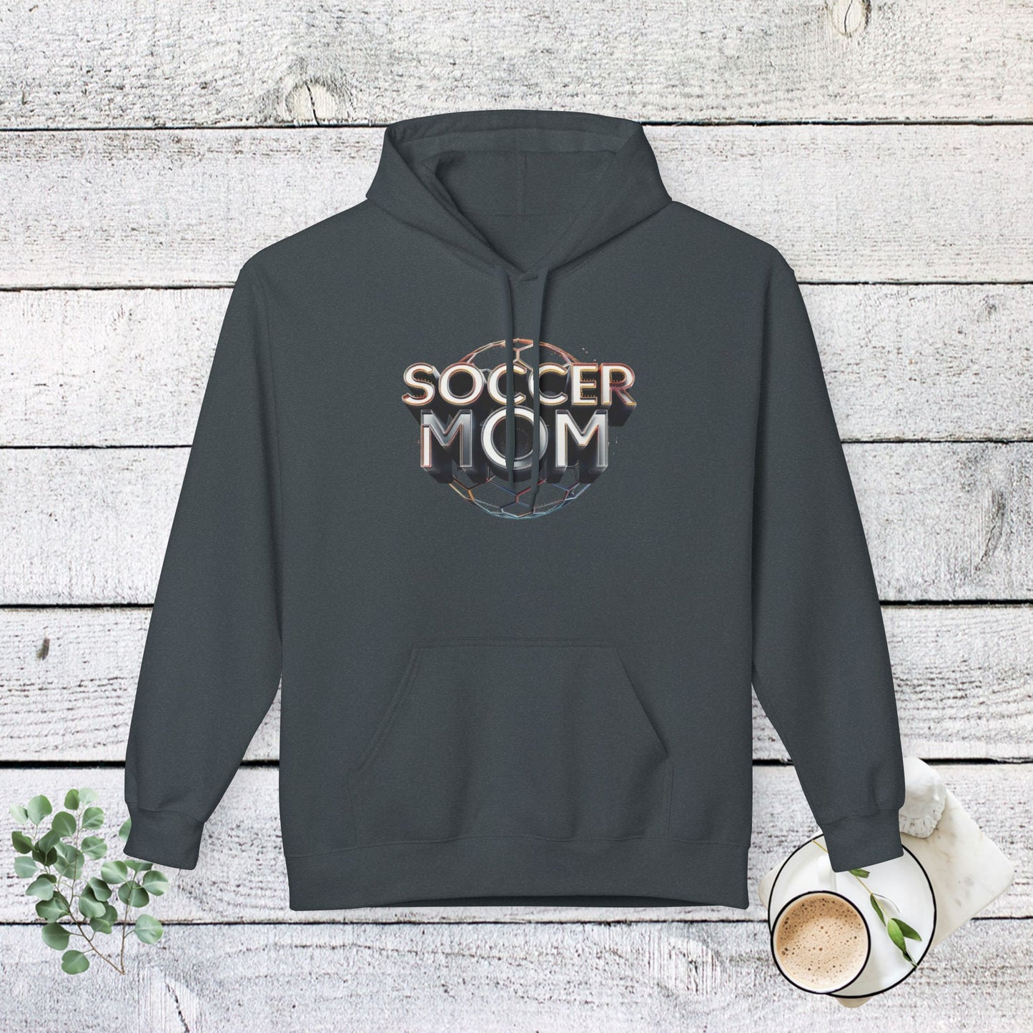 trendy unisex softstyle hoodie - perfect for soccer moms