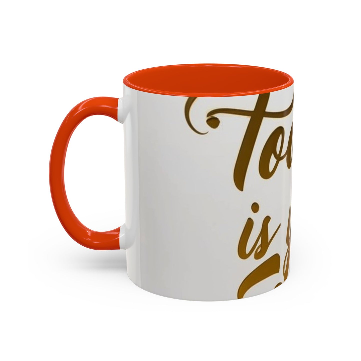 bright & inspirational today is your day mug - perfect gift