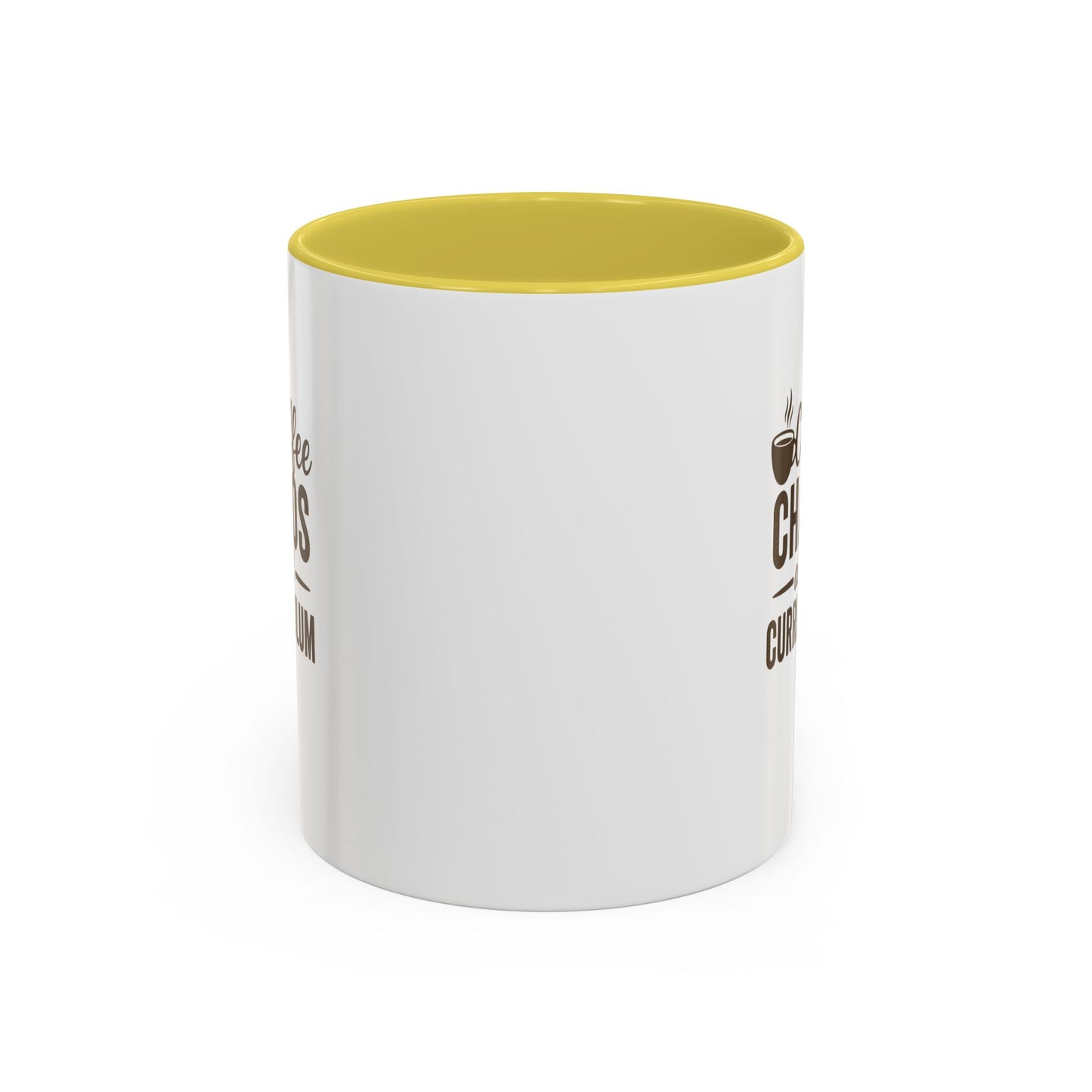 colorful coffee mug - perfect for teachers | teachers with attitude | coffee chaos and curriculum