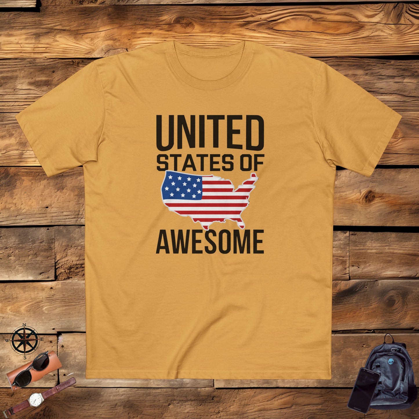 men's t-shirt, men's tee, men's funny gift, election 2024, united states of awesome