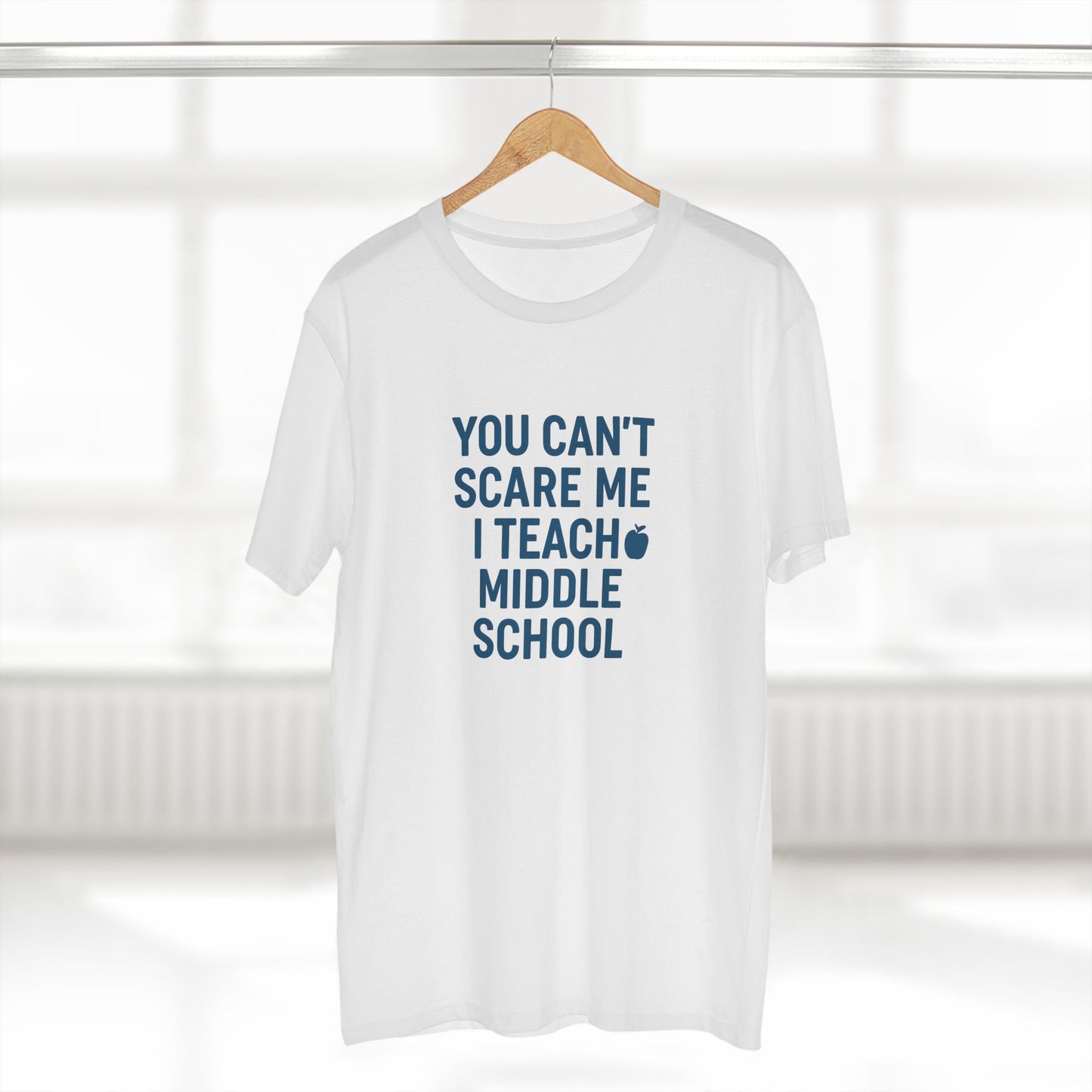 men's stable tee: fearless teacher edition. teachers with attitude.