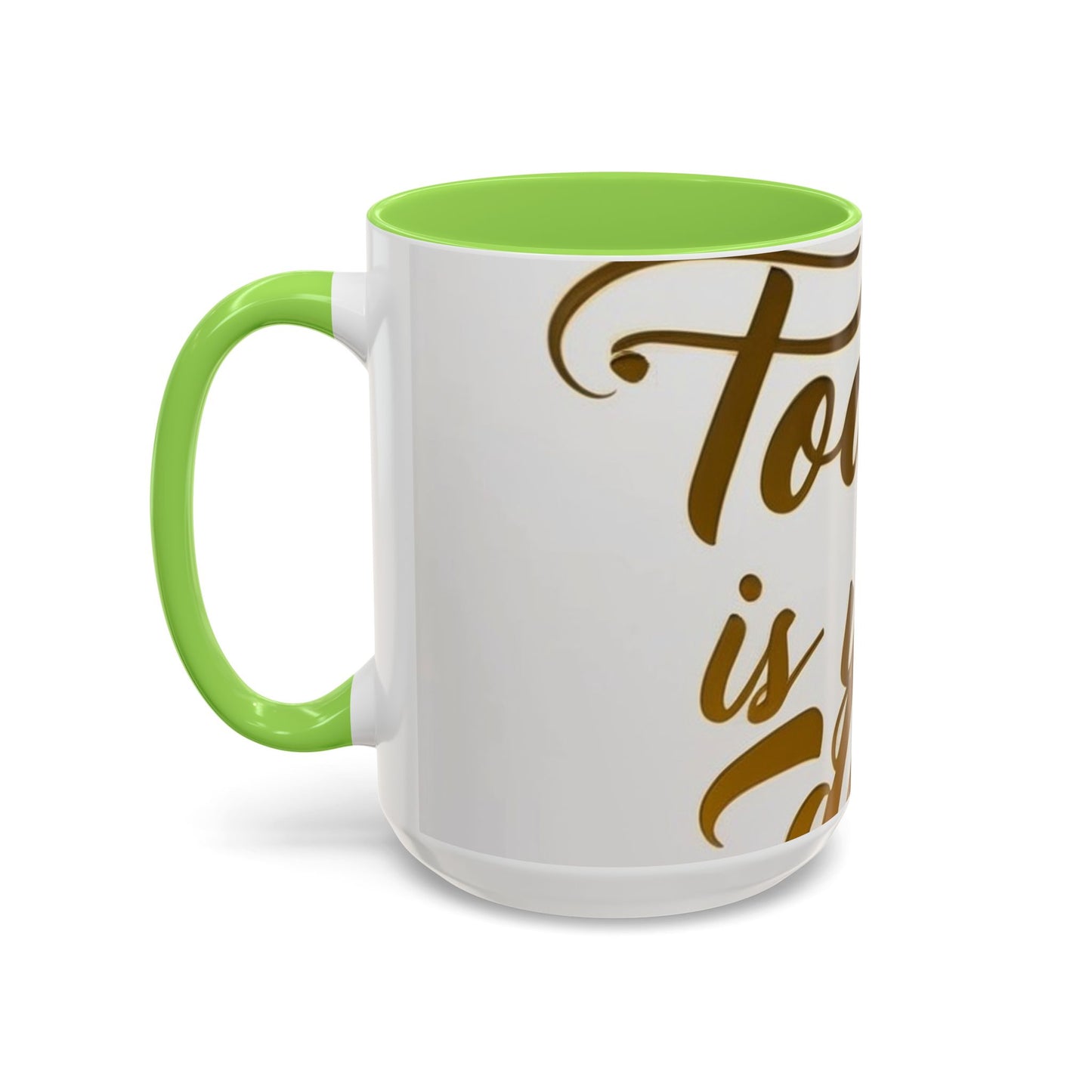 bright & inspirational today is your day mug - perfect gift