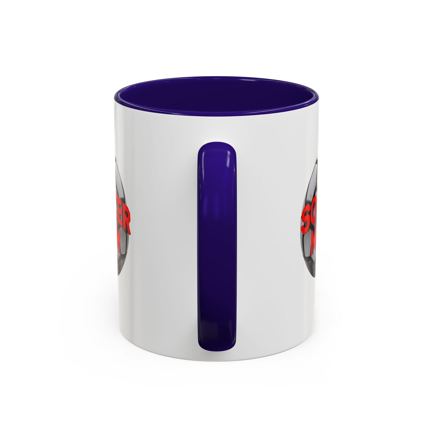 colorful soccer mom mug - perfect gift for sports enthusiasts