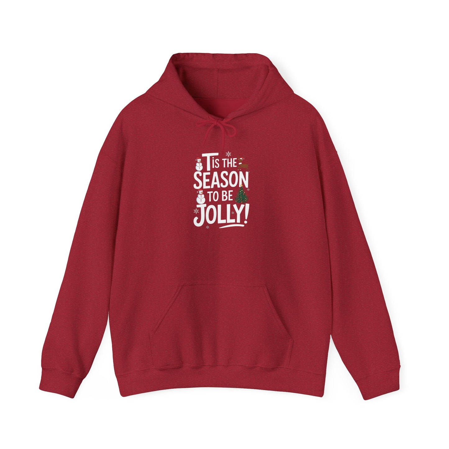 men's and women's christmas sweatshirt. tis the season to be jolly. unisex christmas sweatshirt.