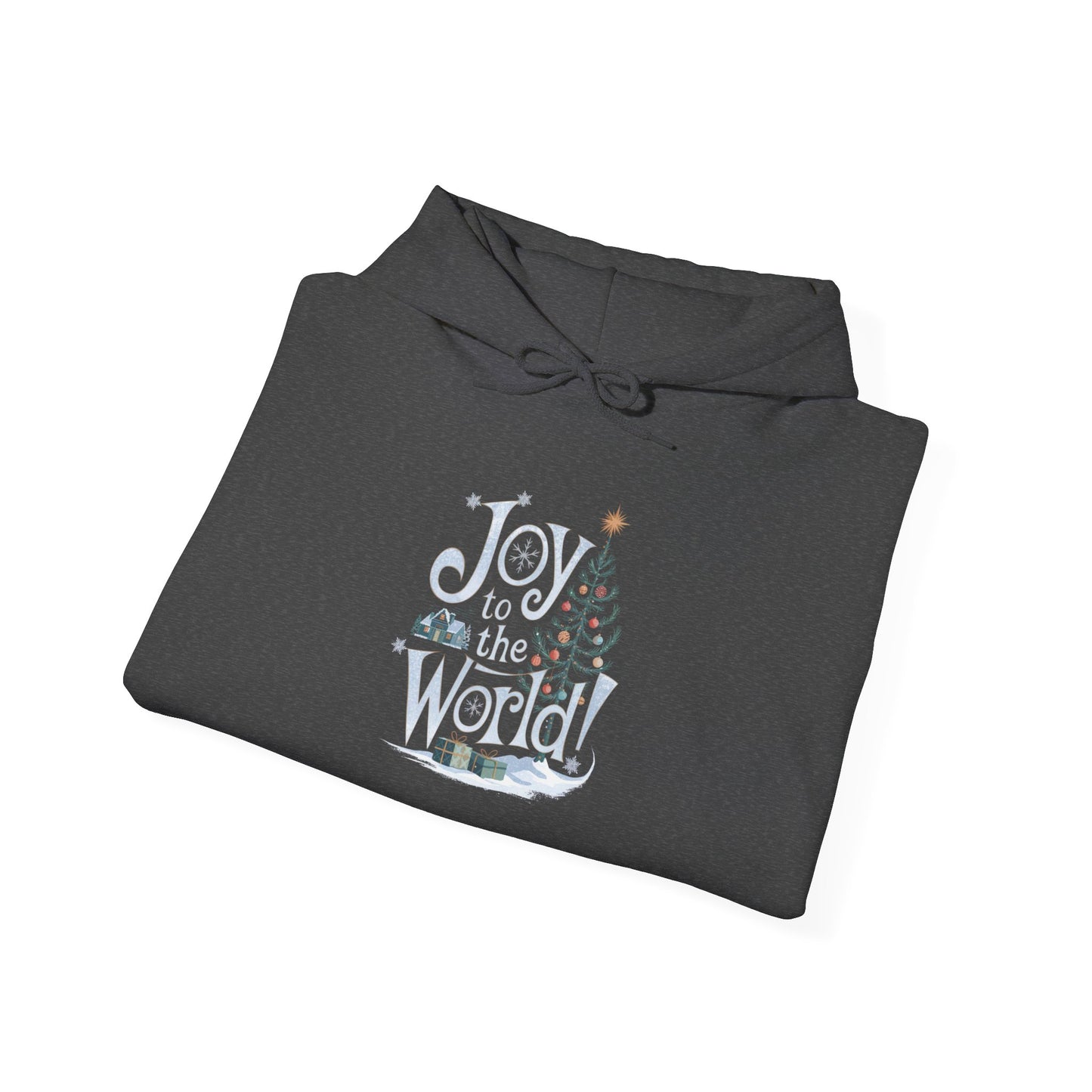 men's and women's christmas sweatshirt. joy to the world! unisex christmas sweatshirt.