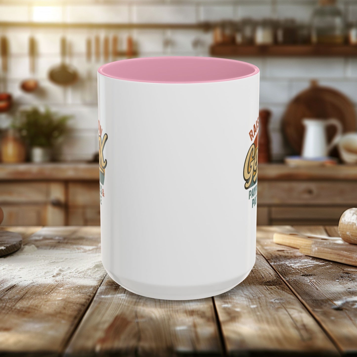 colorful 'raised on gen x' mug - perfect gift for nostalgic coffee lovers