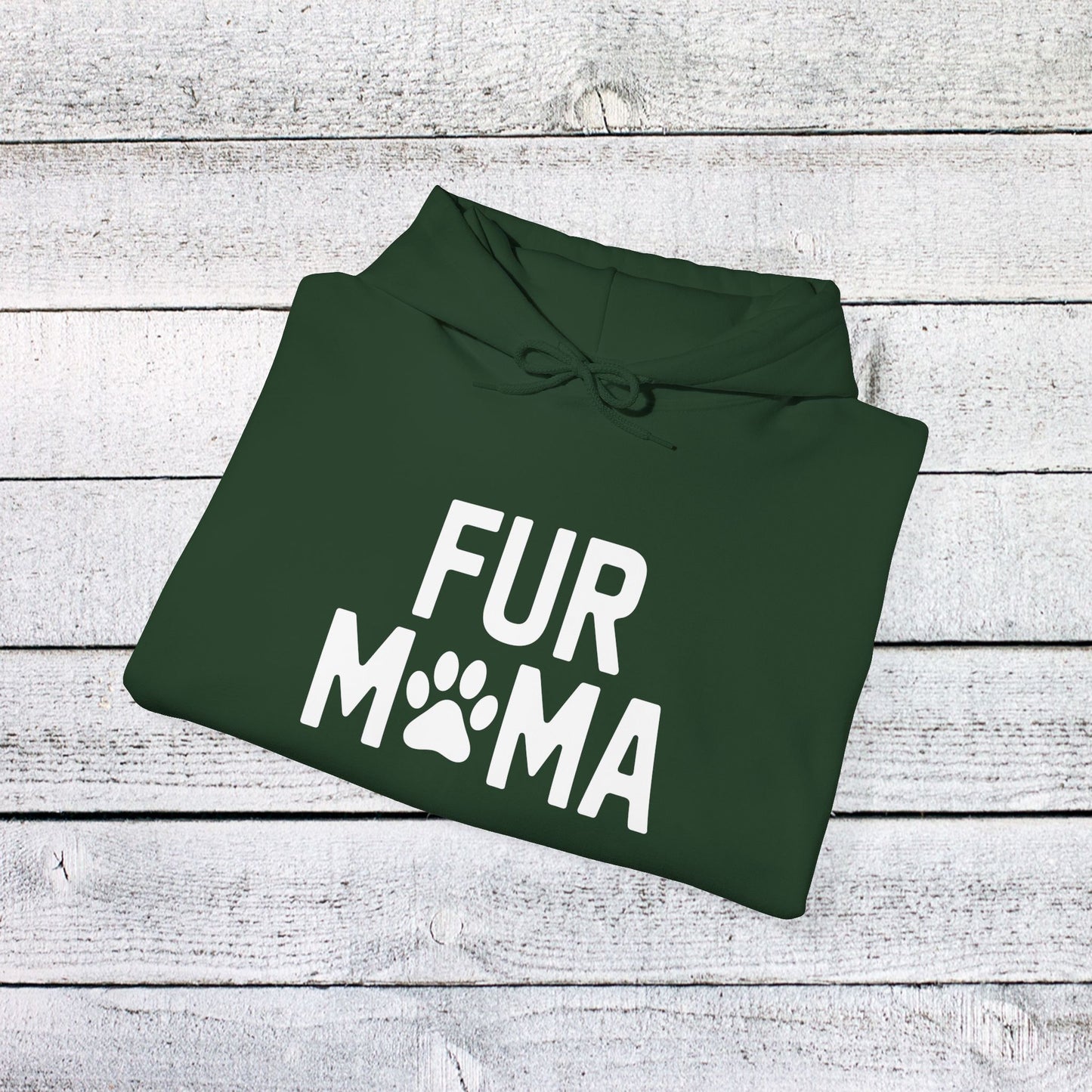 unisex heavy blend™ hooded sweatshirt - fur muma | funny dog lover gift | cute pet quote design