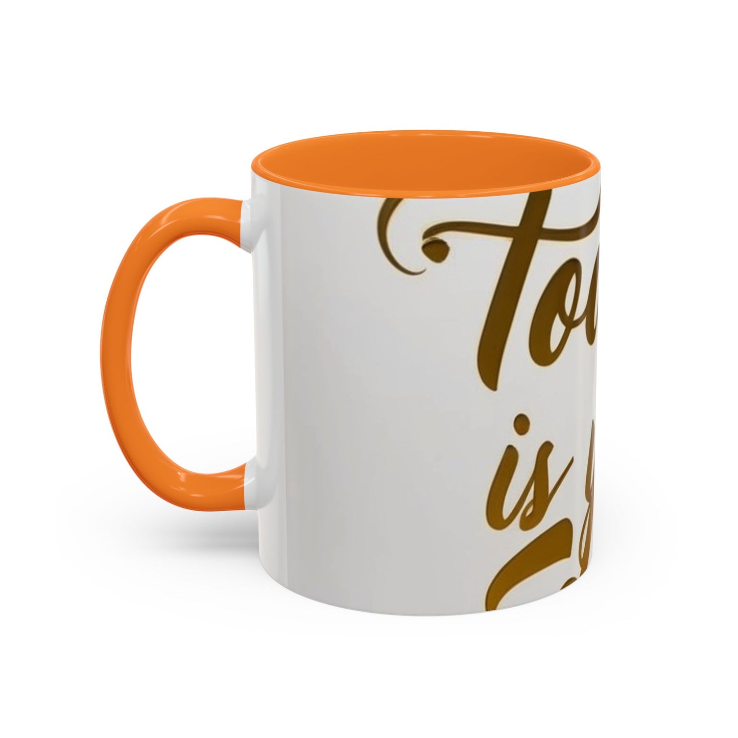 bright & inspirational today is your day mug - perfect gift