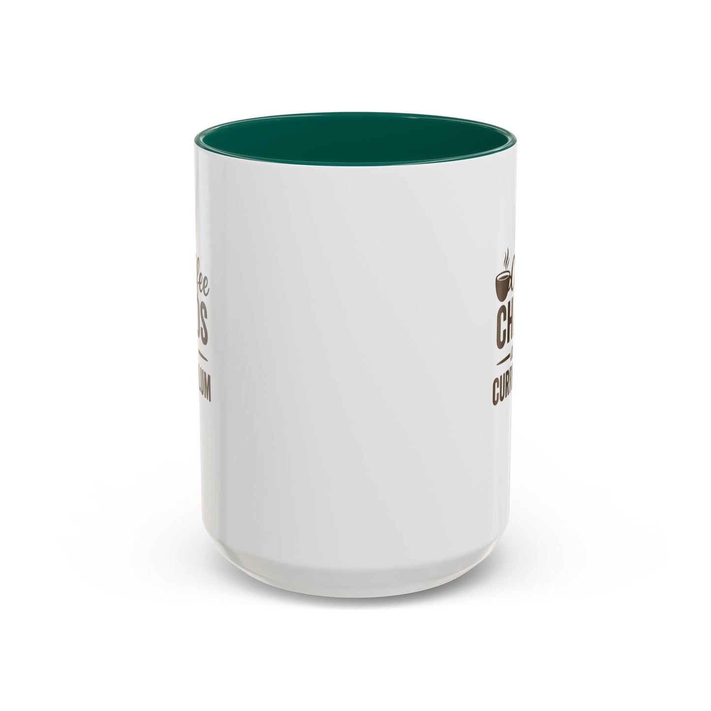 colorful coffee mug - perfect for teachers | teachers with attitude | coffee chaos and curriculum