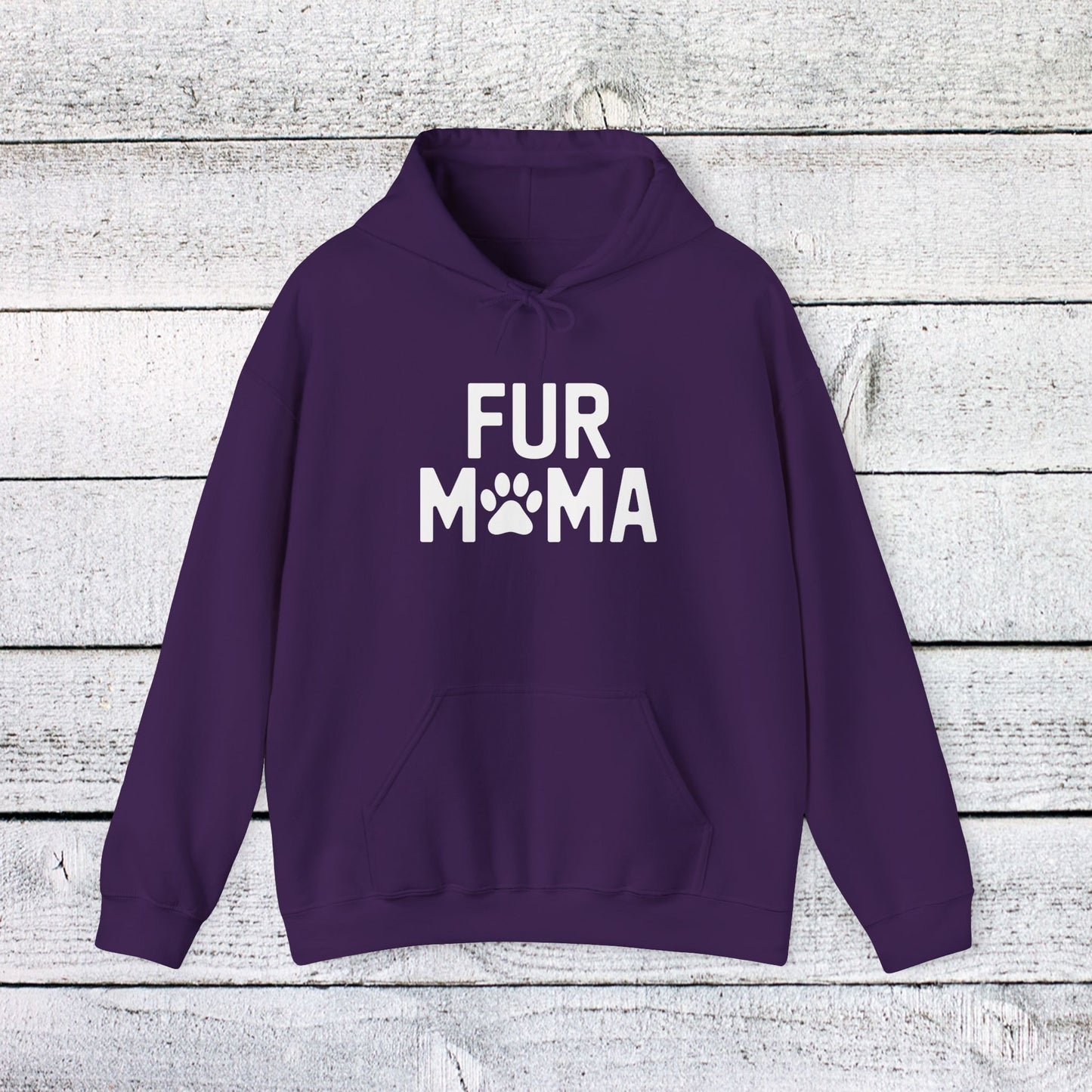 unisex heavy blend™ hooded sweatshirt - fur muma | funny dog lover gift | cute pet quote design