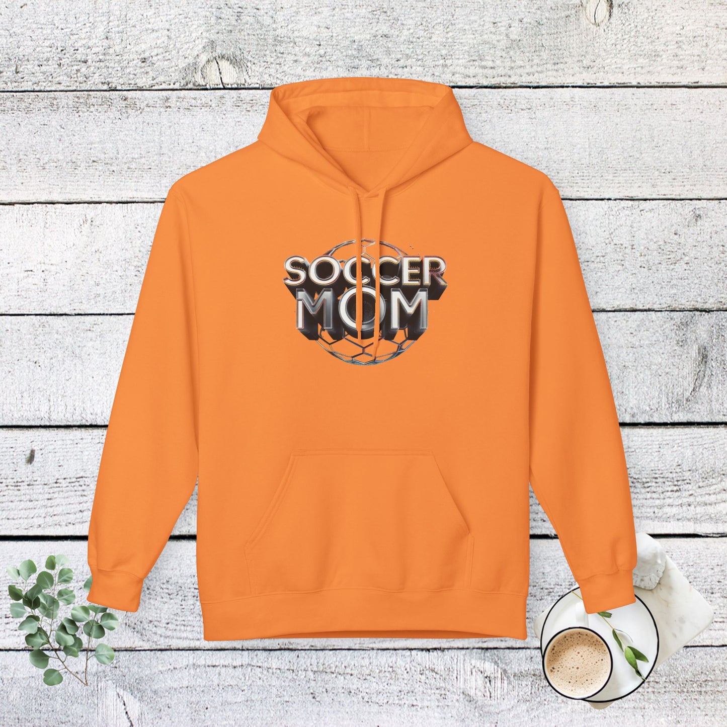 trendy unisex softstyle hoodie - perfect for soccer moms