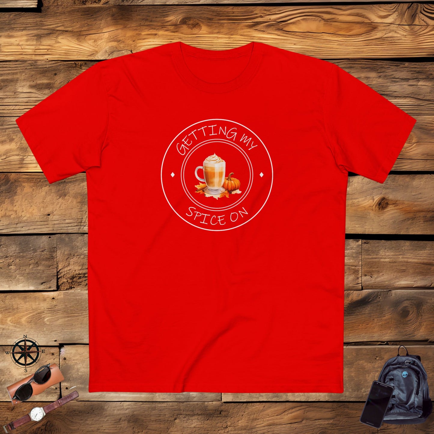men's t-shirt - getting my spice on