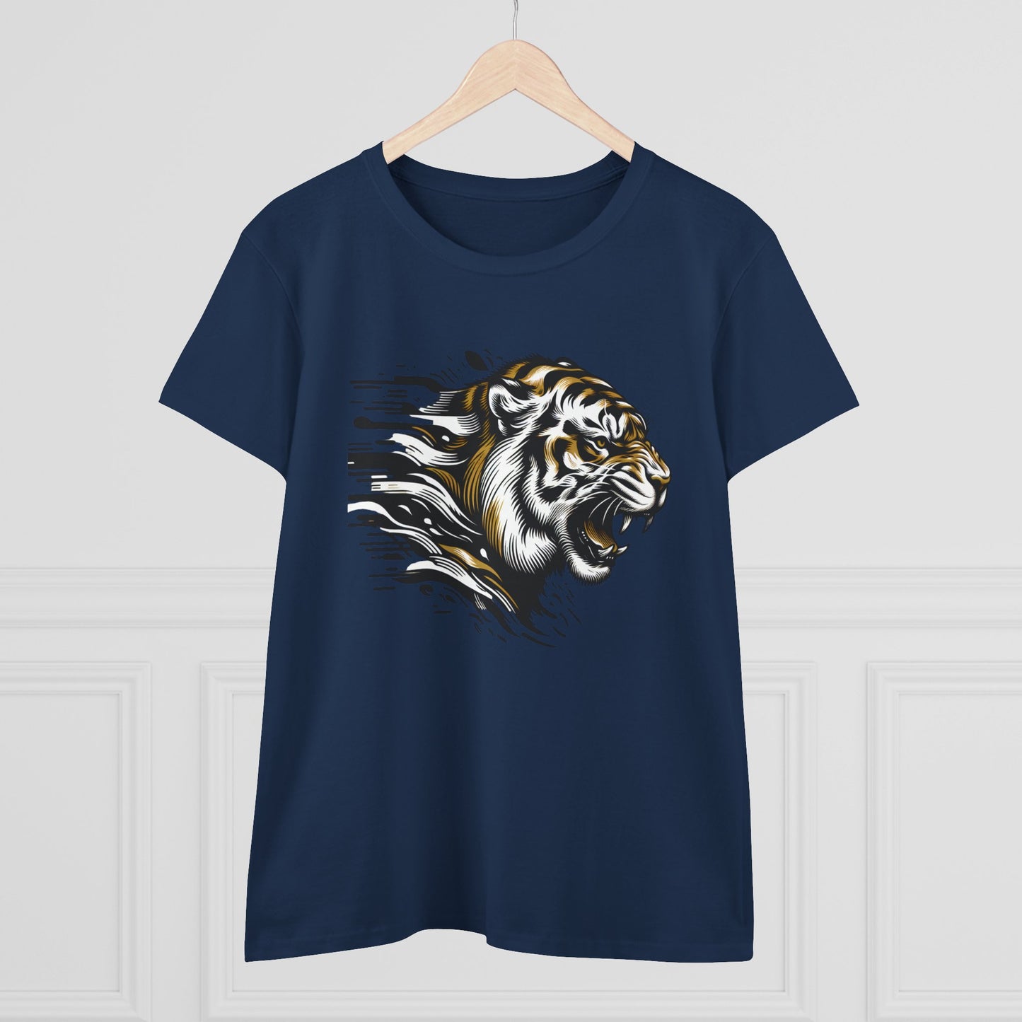 fierce tiger graphic cotton tee