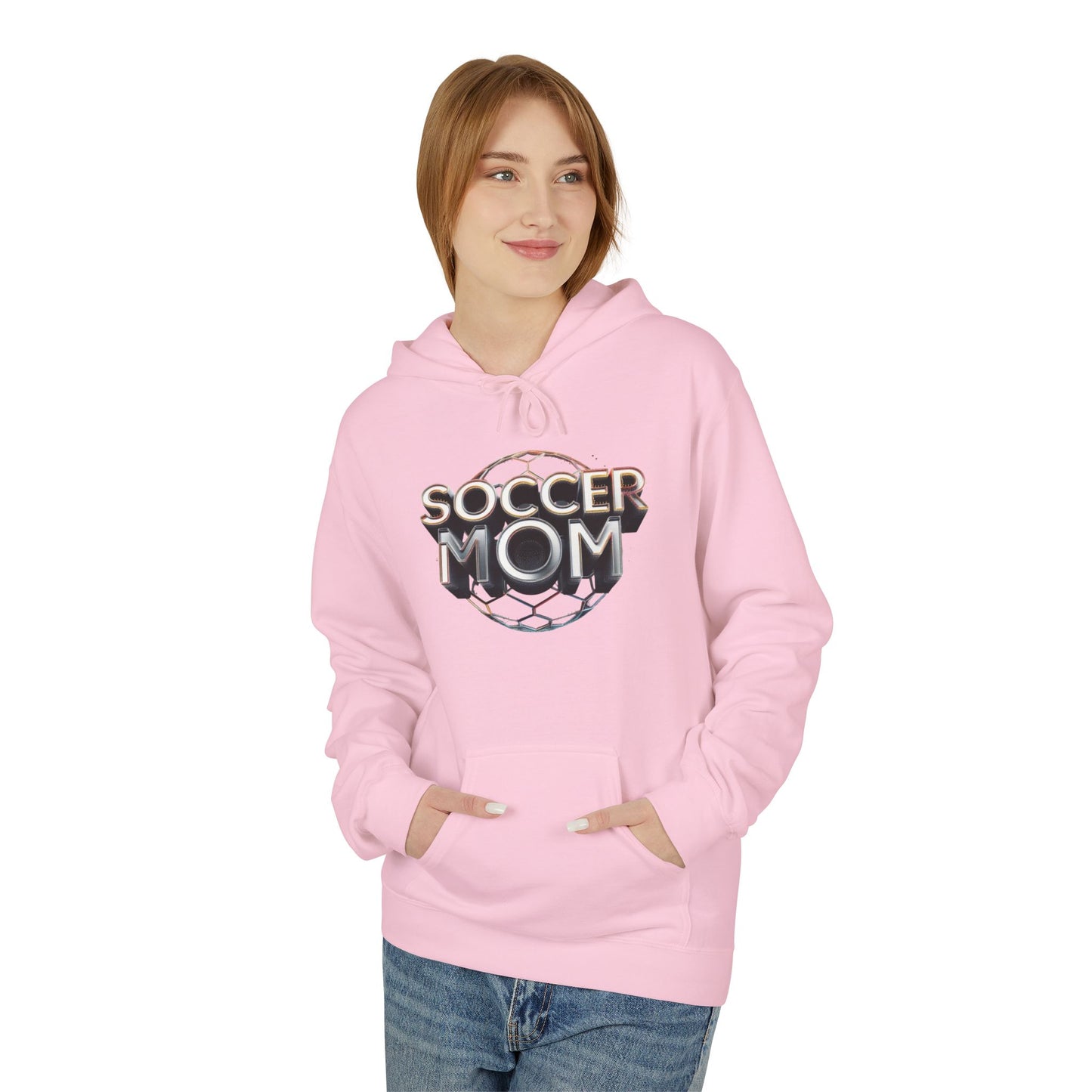 trendy unisex softstyle hoodie - perfect for soccer moms