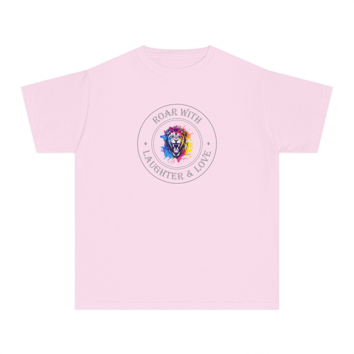 youth t-shirt - lion roar (2)