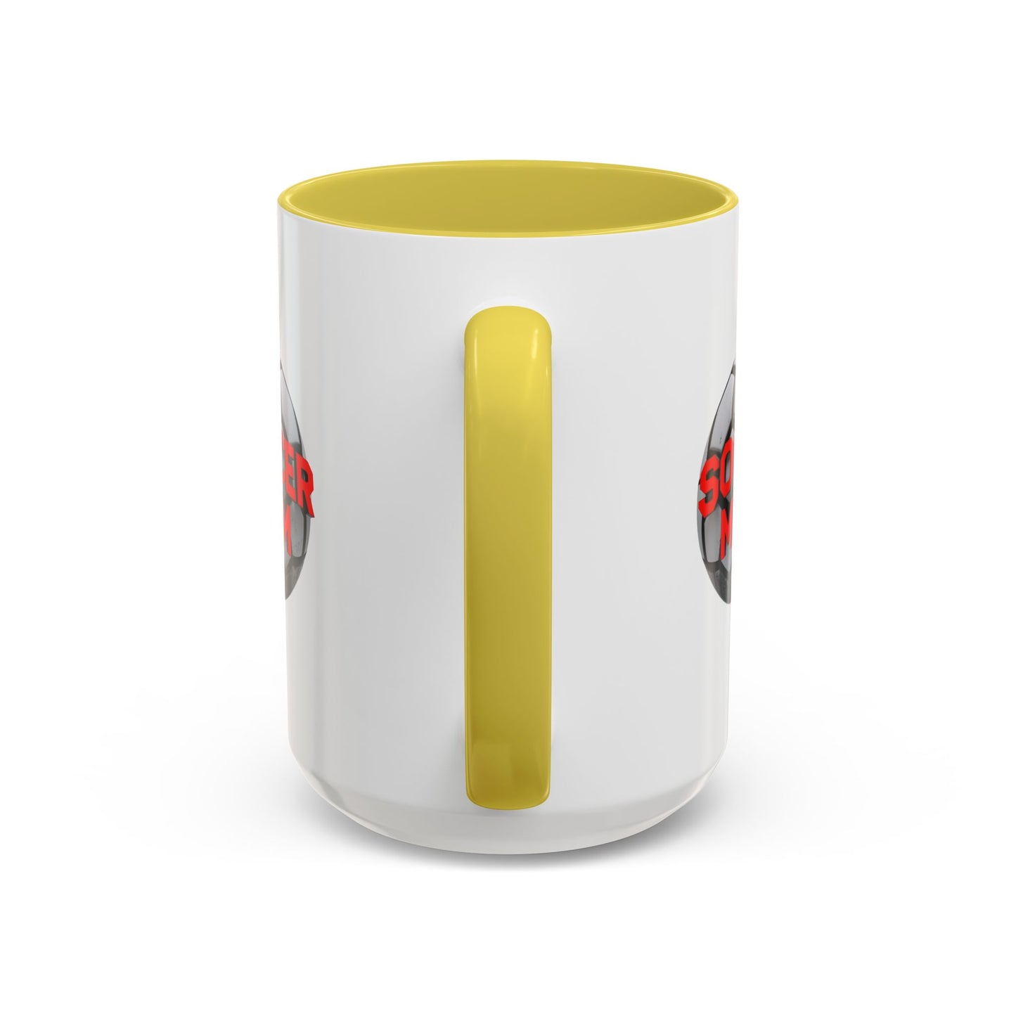 colorful soccer mom mug - perfect gift for sports enthusiasts