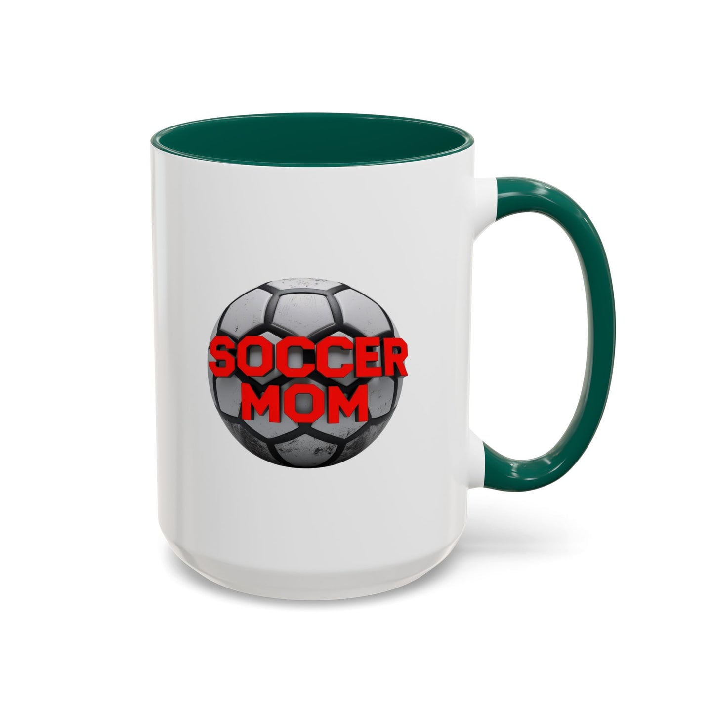 colorful soccer mom mug - perfect gift for sports enthusiasts