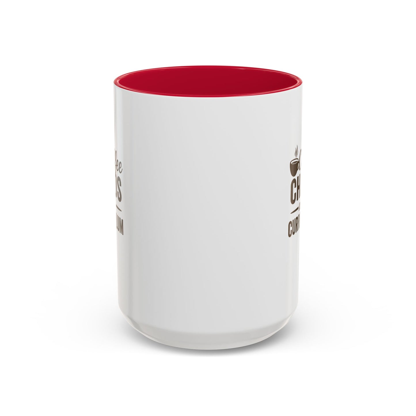 colorful coffee mug - perfect for teachers | teachers with attitude | coffee chaos and curriculum