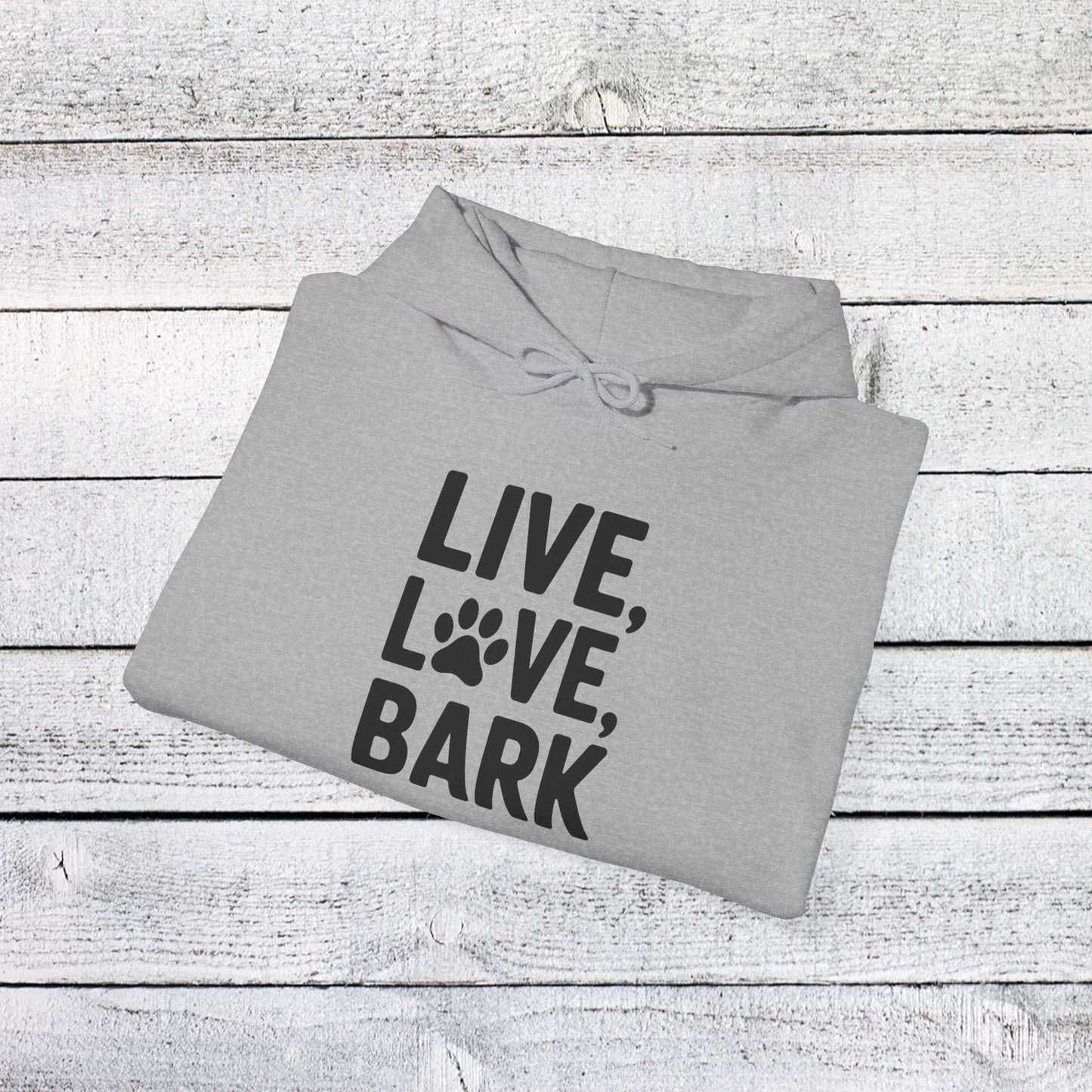 copy of unisex heavy blend™ hooded sweatshirt - live love bark | funny dog lover gift | cute pet quote design