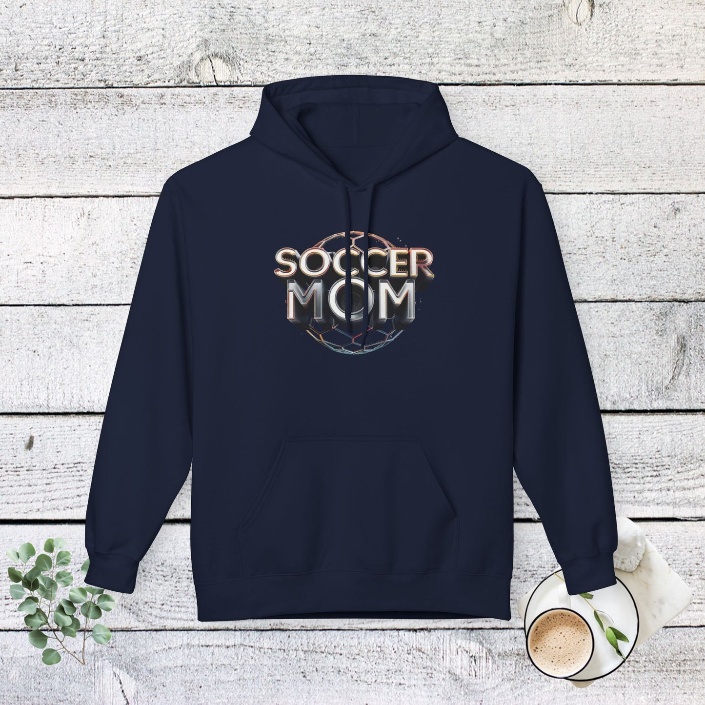 trendy unisex softstyle hoodie - perfect for soccer moms