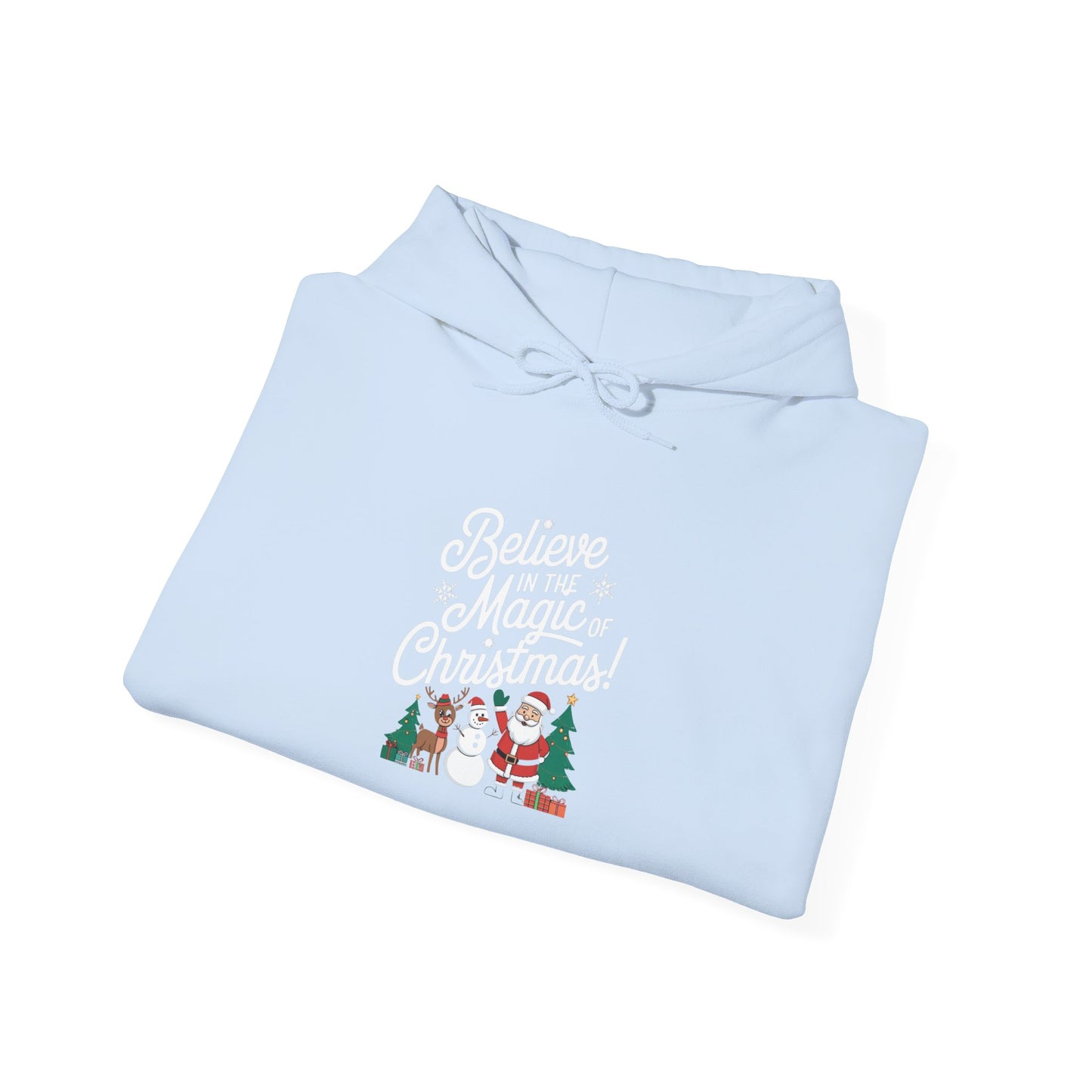 men's and women's christmas sweatshirt. magic of christmas. unisex christmas sweatshirt.