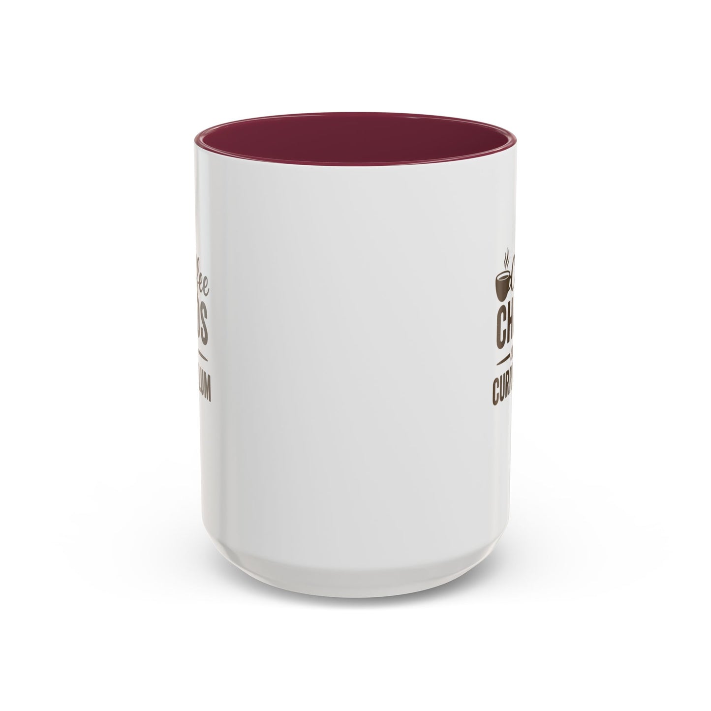 colorful coffee mug - perfect for teachers | teachers with attitude | coffee chaos and curriculum
