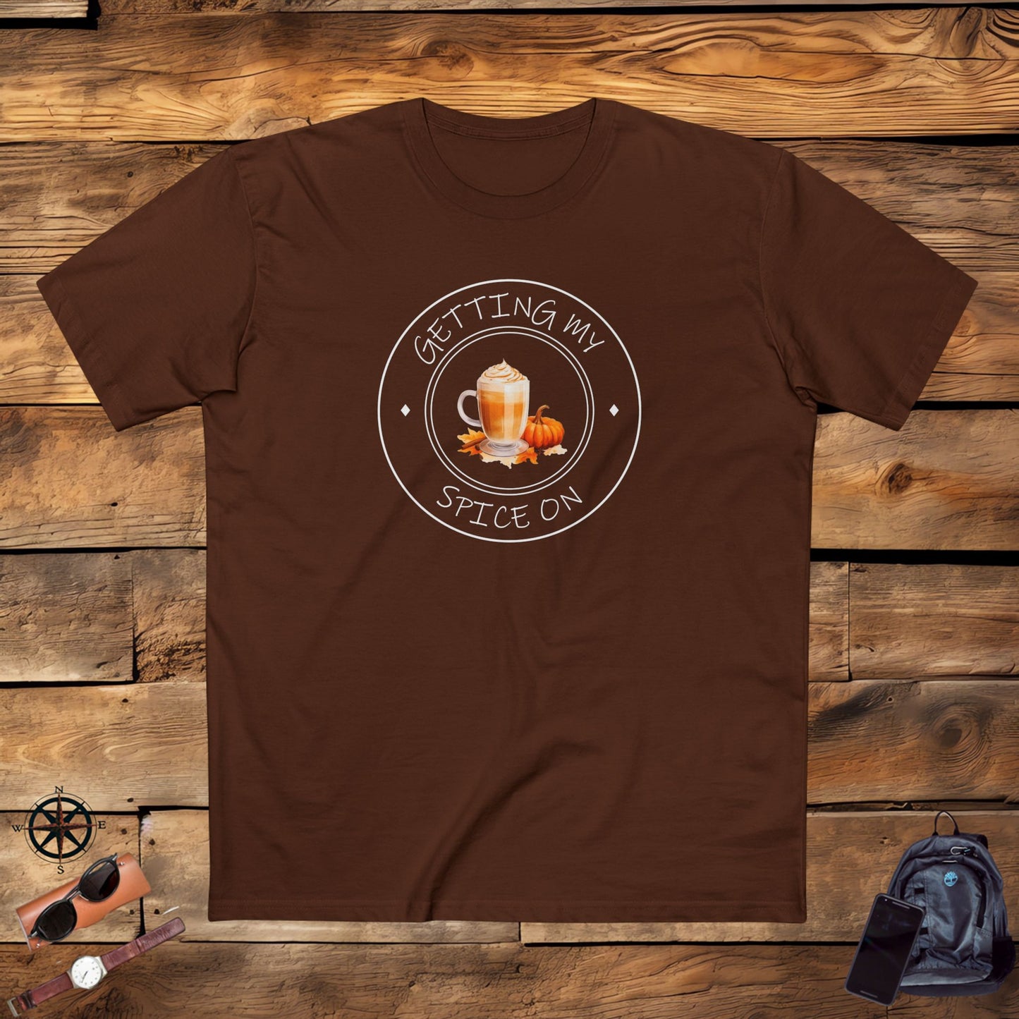 men's t-shirt - getting my spice on