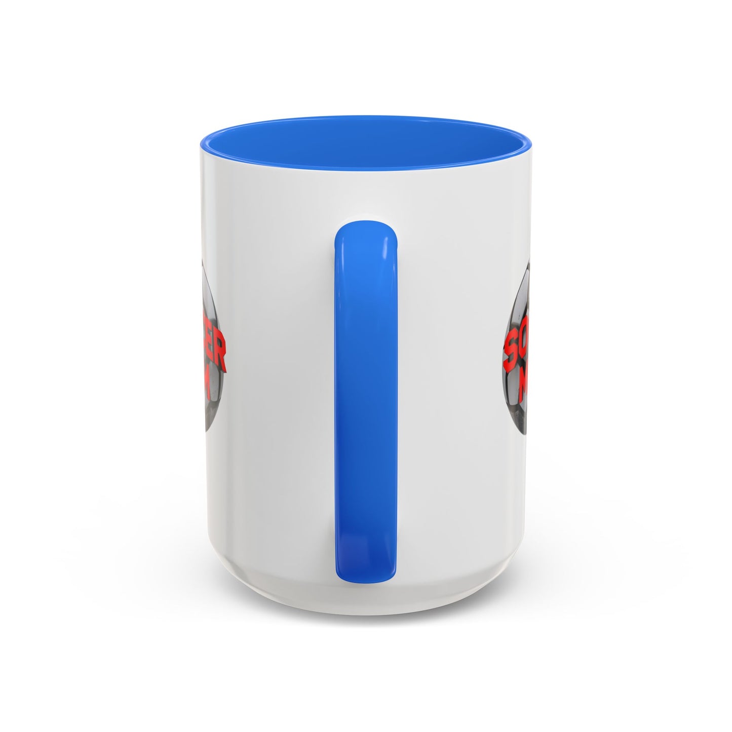 colorful soccer mom mug - perfect gift for sports enthusiasts