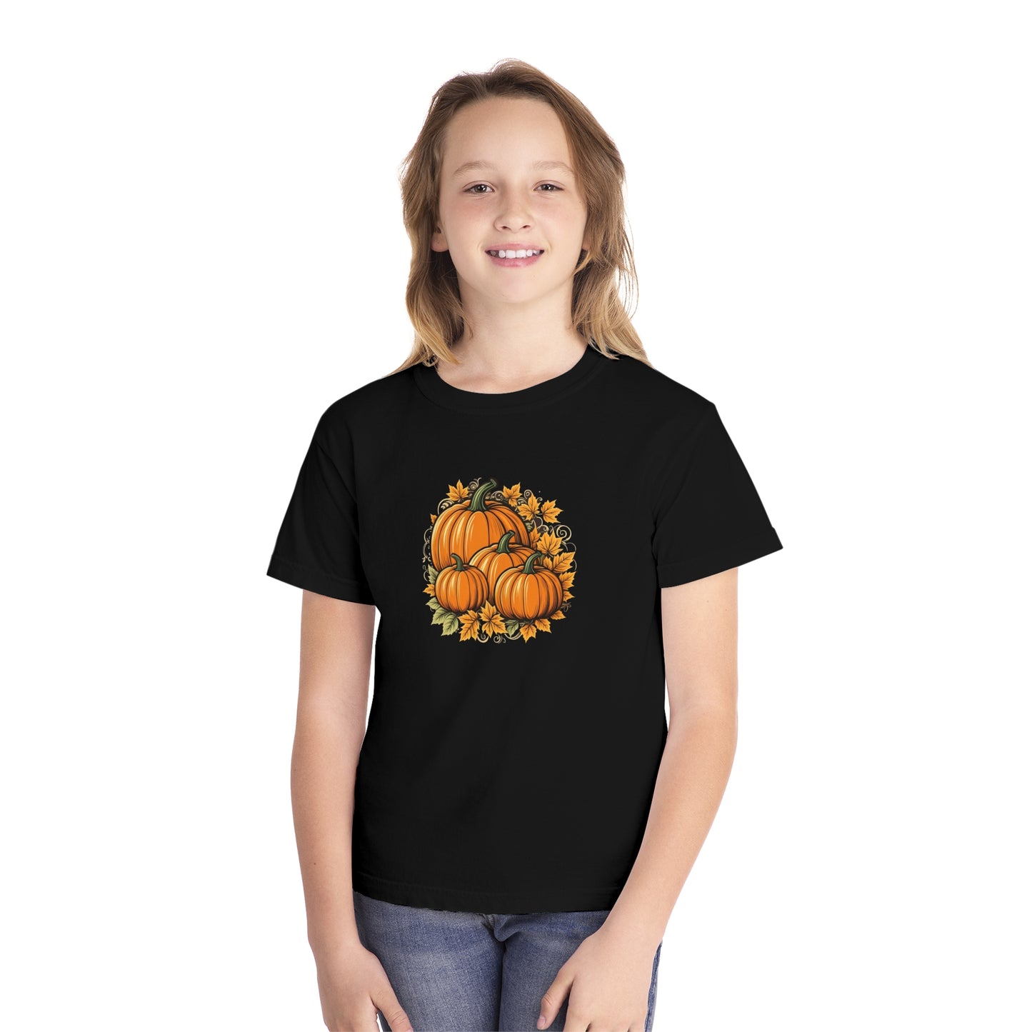 youth t-shirt - pumpkins