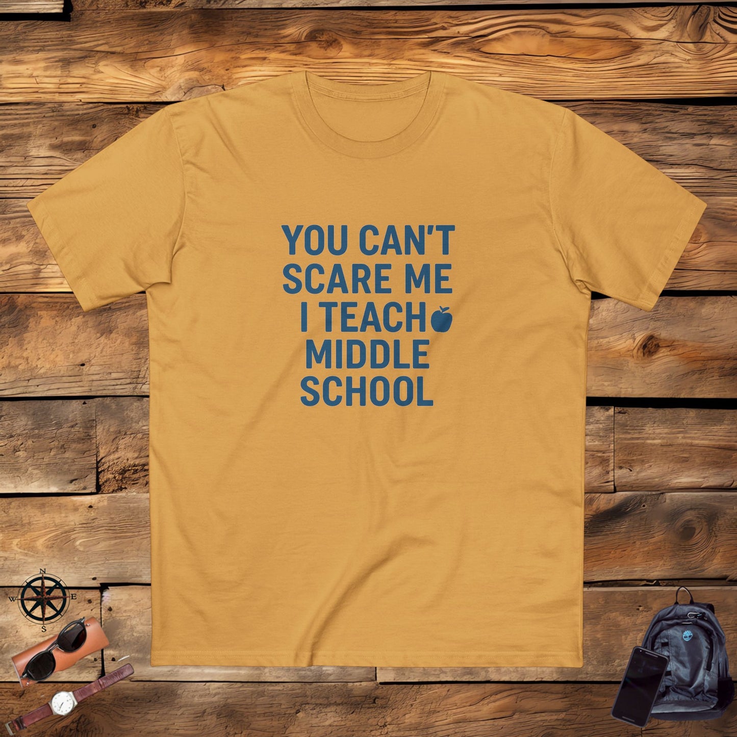 men's stable tee: fearless teacher edition. teachers with attitude.