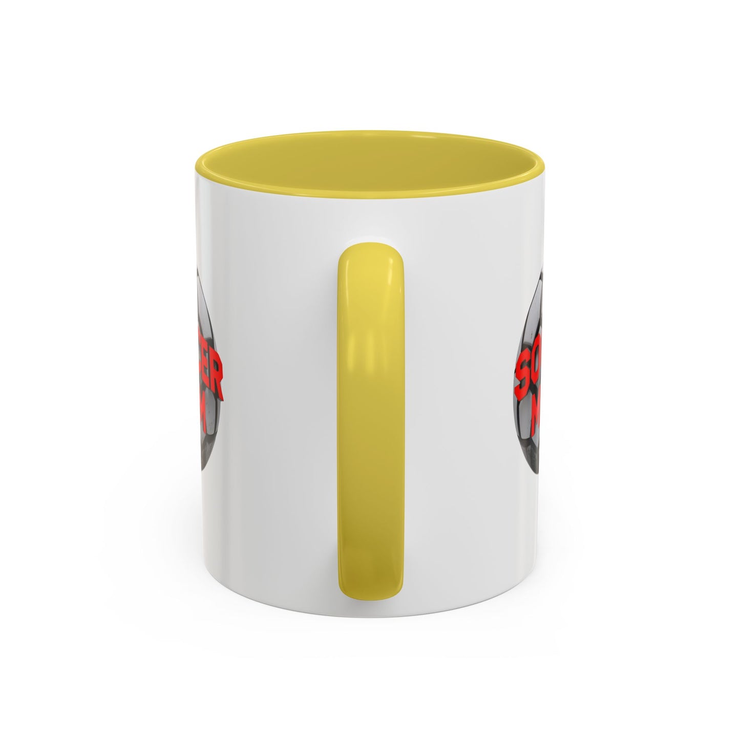 colorful soccer mom mug - perfect gift for sports enthusiasts