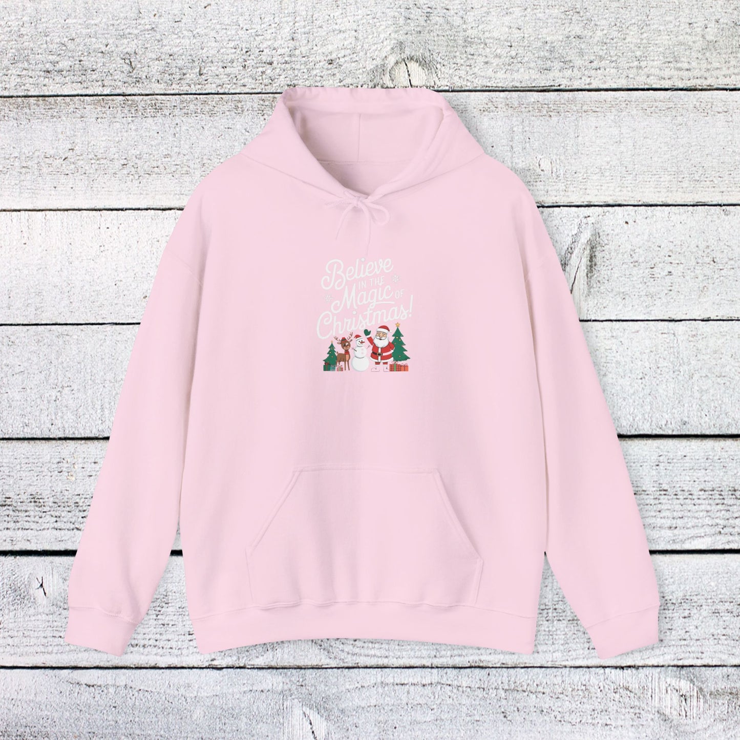 men's and women's christmas sweatshirt. magic of christmas. unisex christmas sweatshirt.