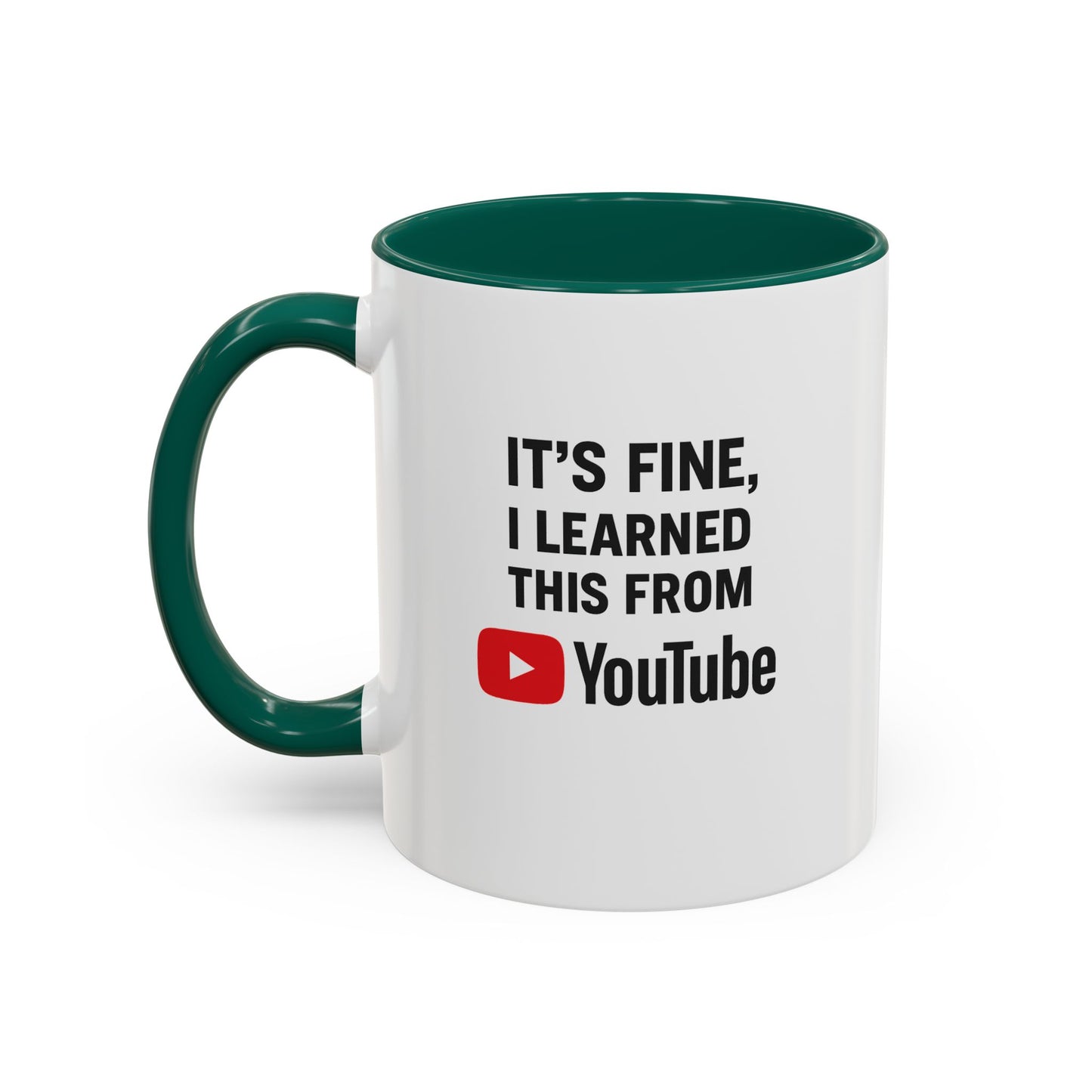 unique colorful mug - perfect for youtube lovers