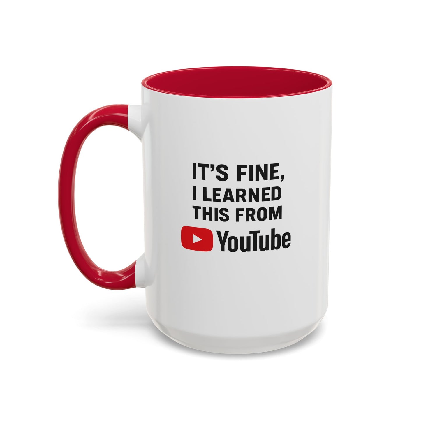 unique colorful mug - perfect for youtube lovers