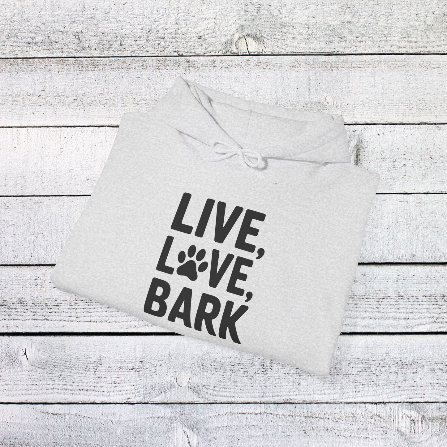 copy of unisex heavy blend™ hooded sweatshirt - live love bark | funny dog lover gift | cute pet quote design