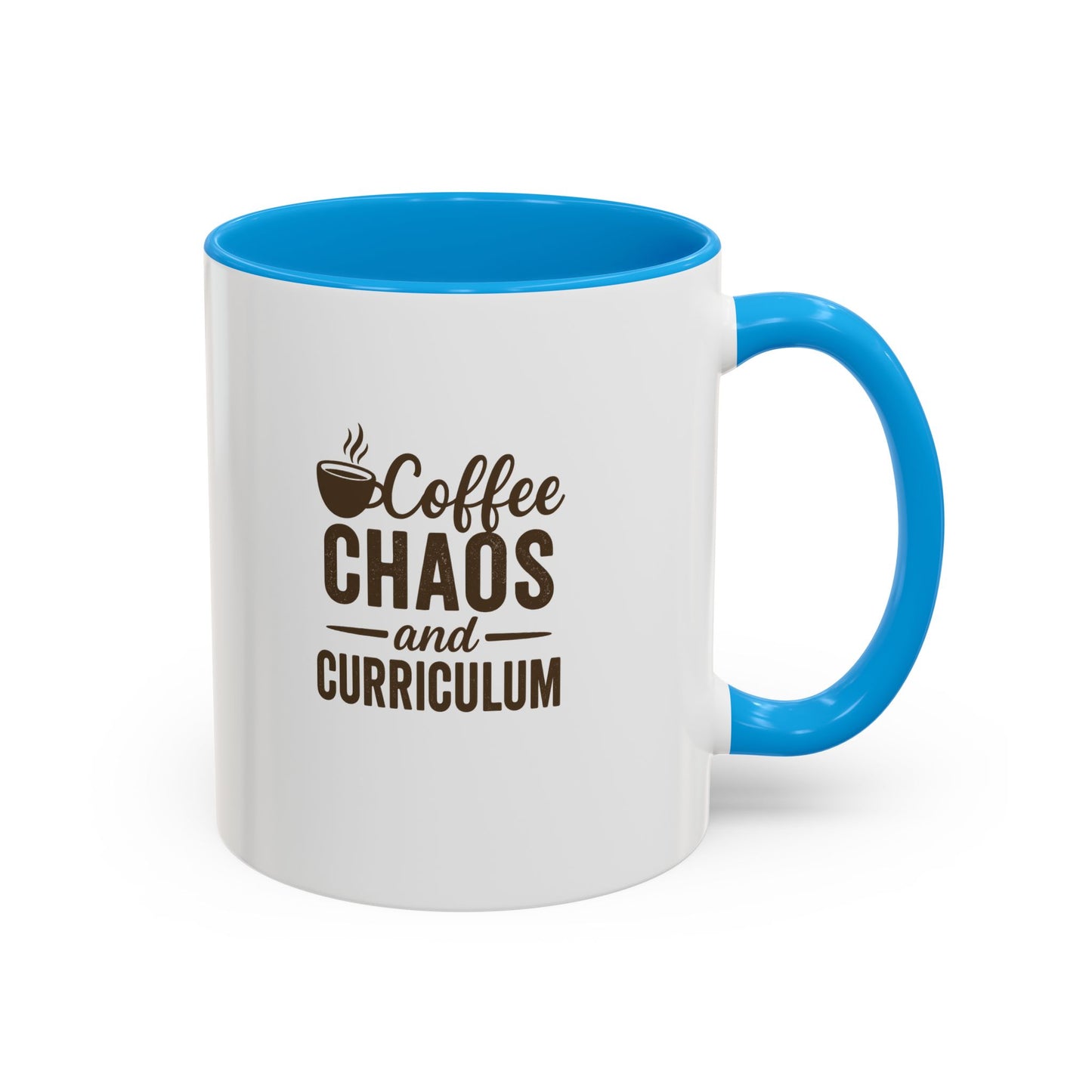 colorful coffee mug - perfect for teachers | teachers with attitude | coffee chaos and curriculum