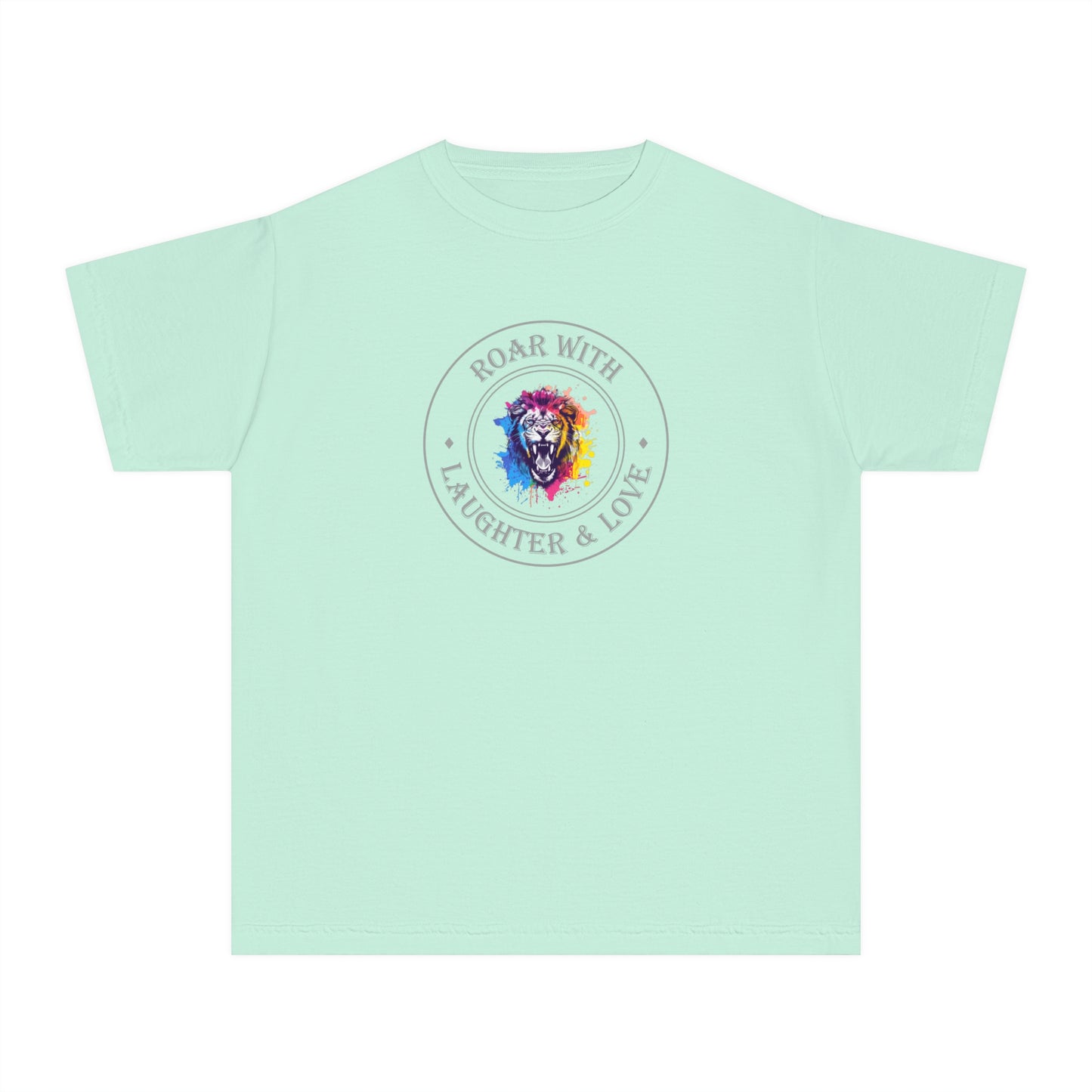 youth t-shirt - lion roar (2)
