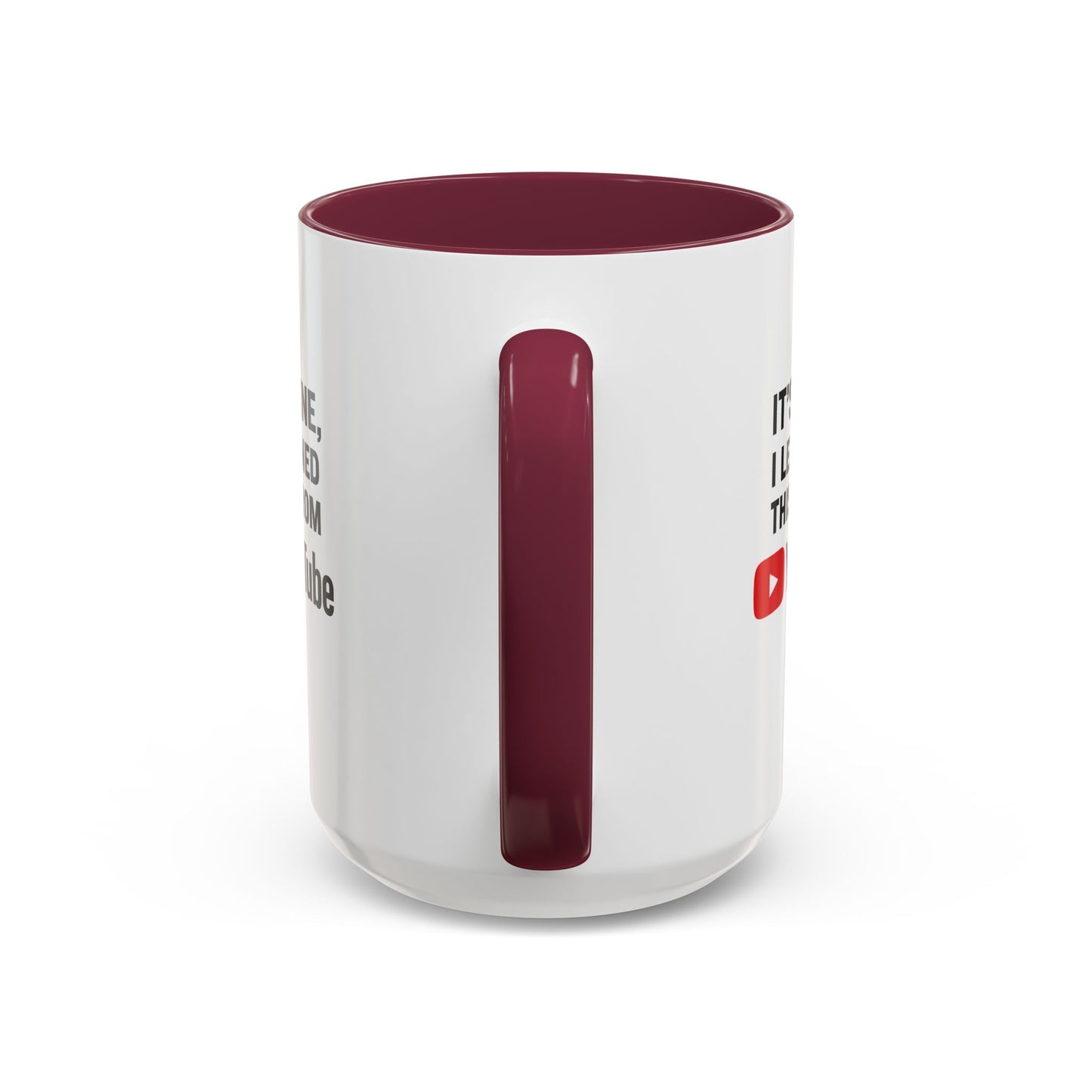 unique colorful mug - perfect for youtube lovers