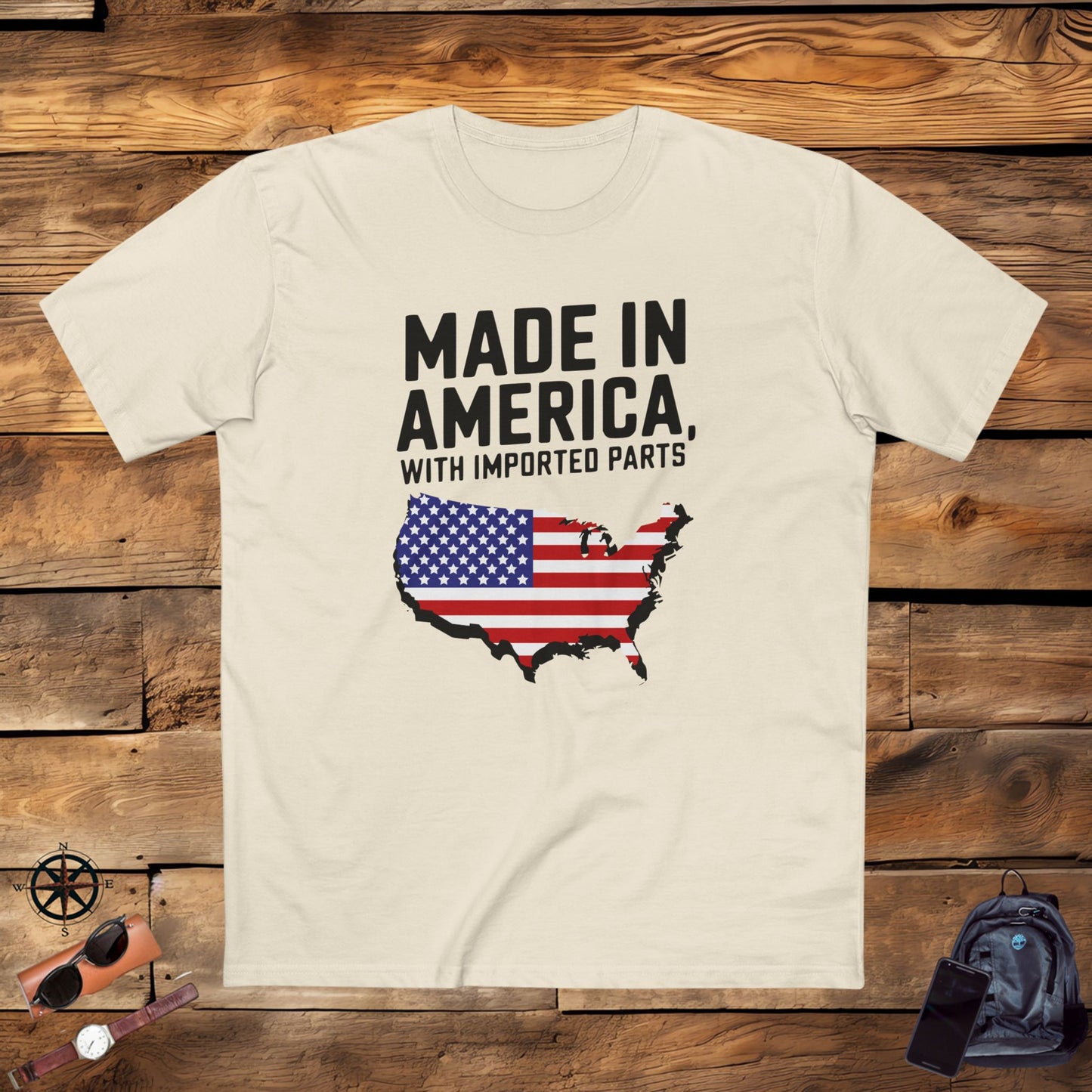 men's t-shirt, men's tee, men's funny gift, made in america