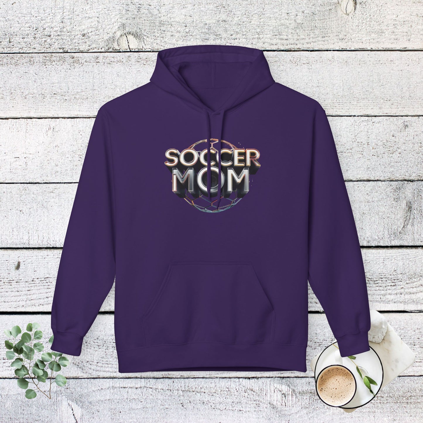 trendy unisex softstyle hoodie - perfect for soccer moms