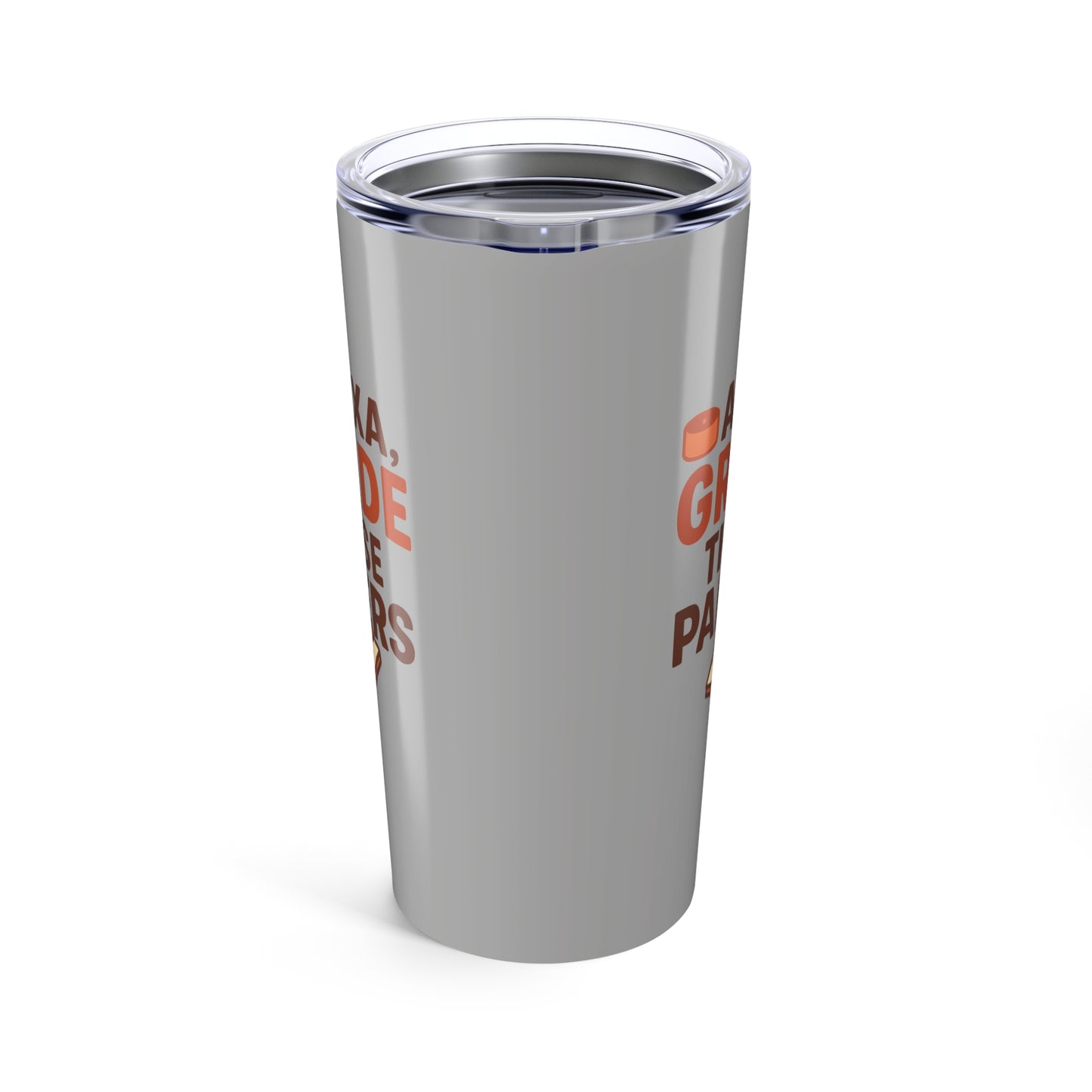 funny tumbler - 'alexa, grade these papers' insulated drinkware. teachers with attitude.