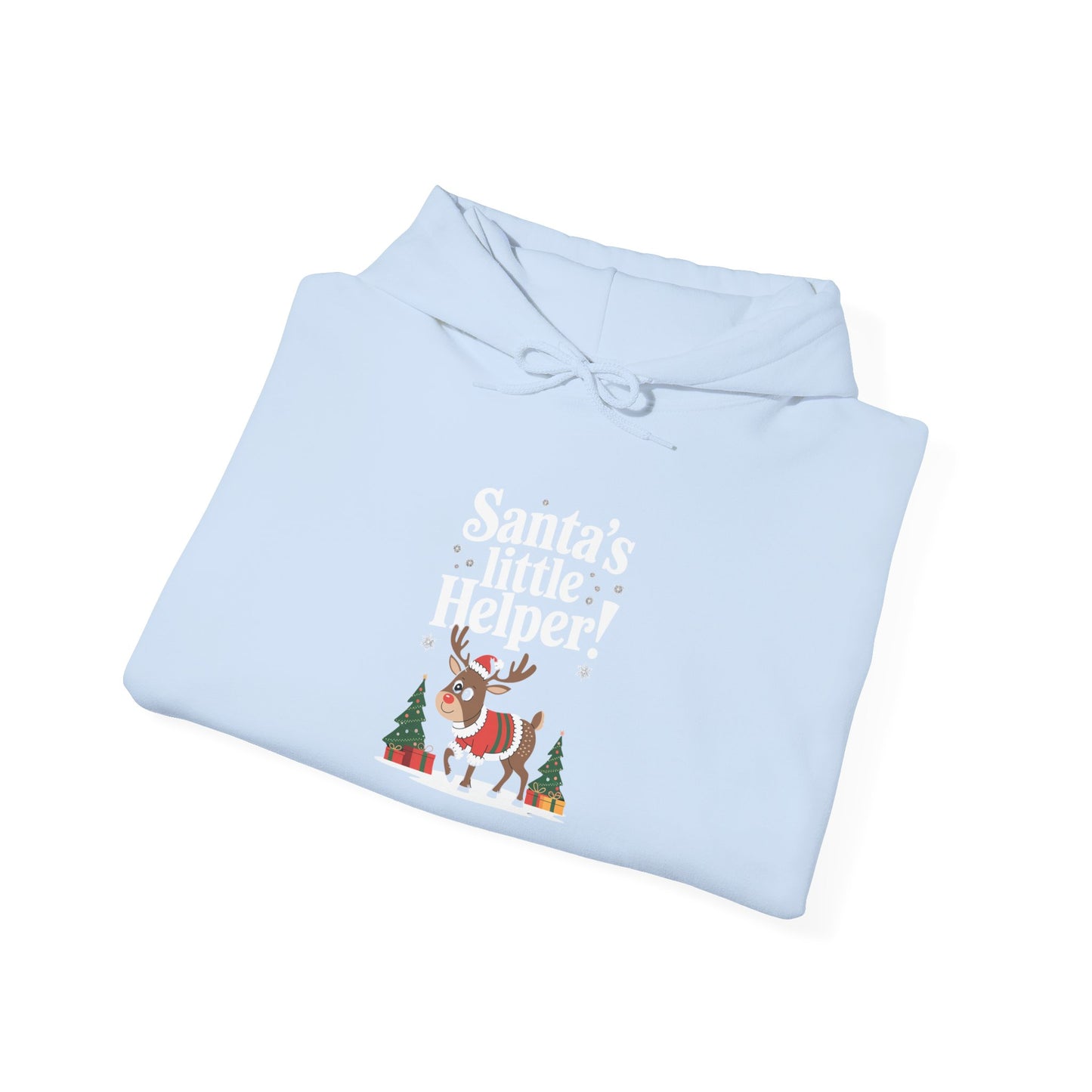 men's and women's christmas sweatshirt. santa's little helper! unisex christmas sweatshirt.