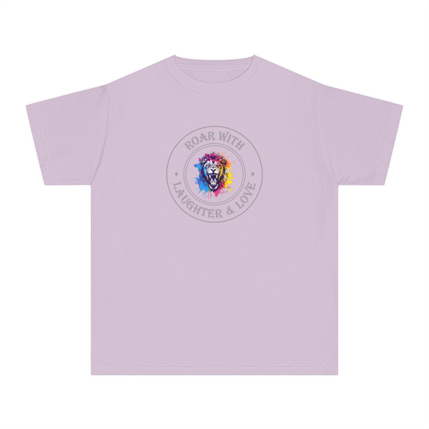 youth t-shirt - lion roar (2)