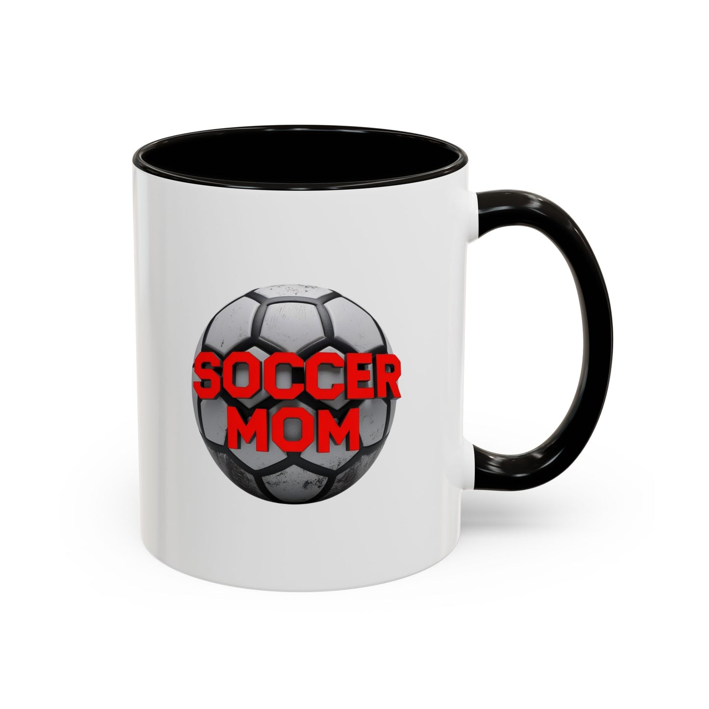 colorful soccer mom mug - perfect gift for sports enthusiasts