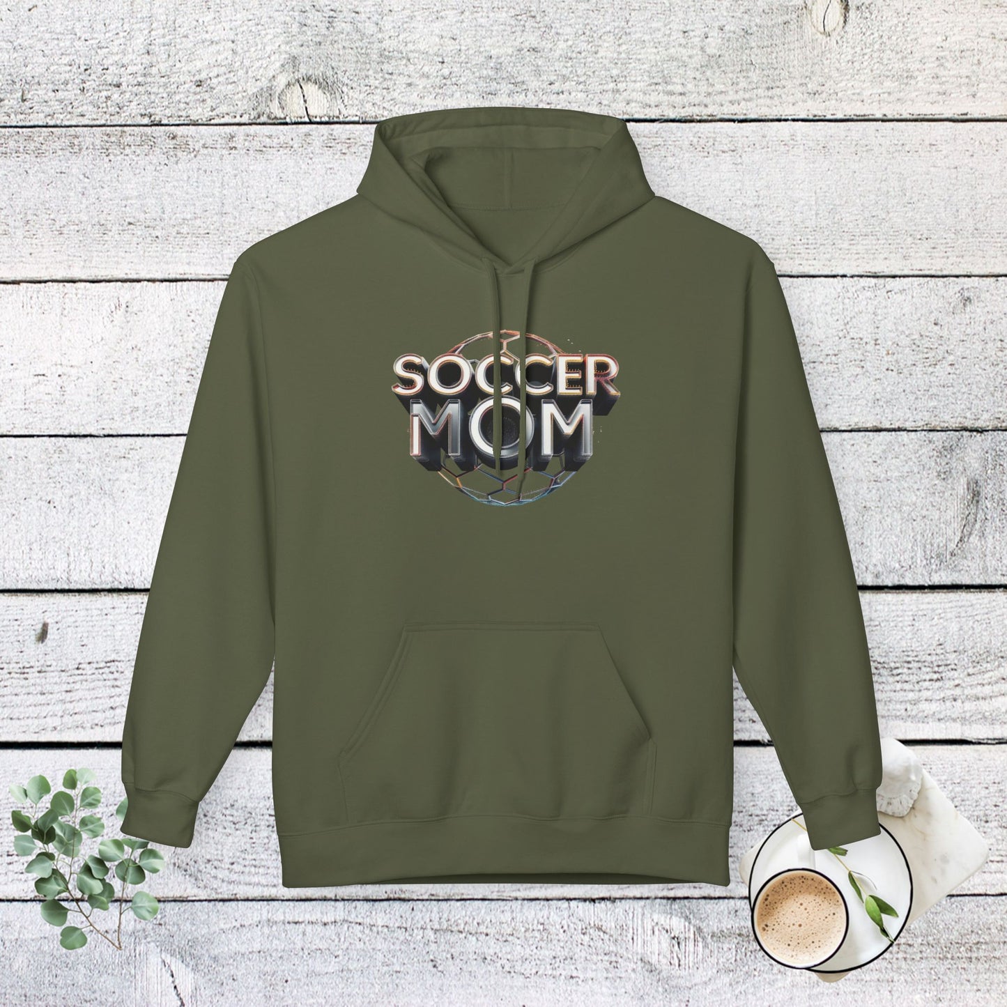 trendy unisex softstyle hoodie - perfect for soccer moms