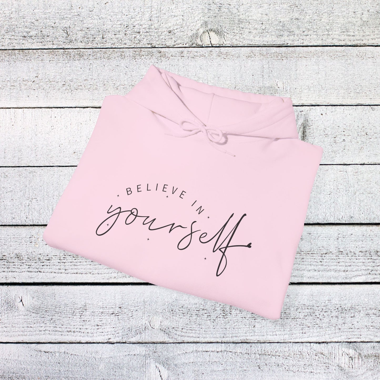 unisex heavy blend™ hooded sweatshirt - believe in yourself - classic self-esteem booster