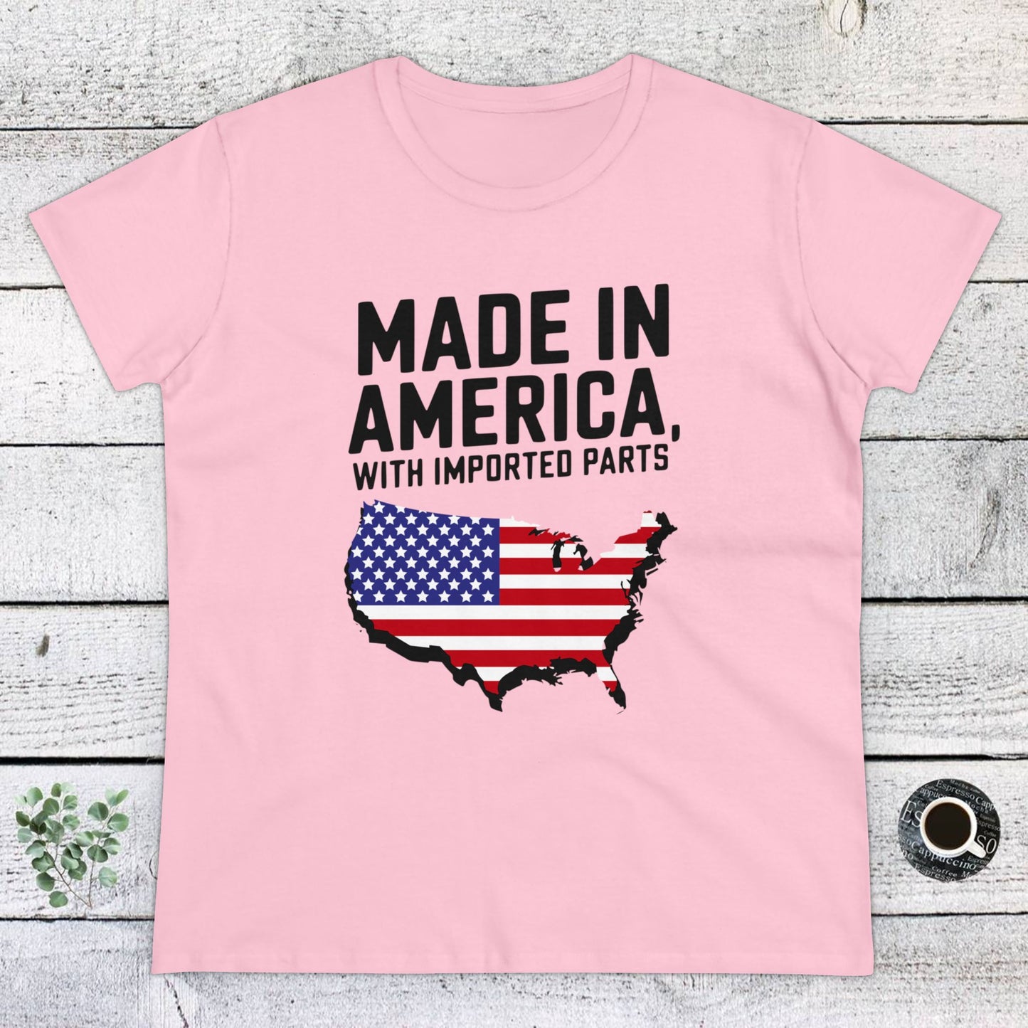 women's t-shirt, women's tee, funny gift, election, made in america!