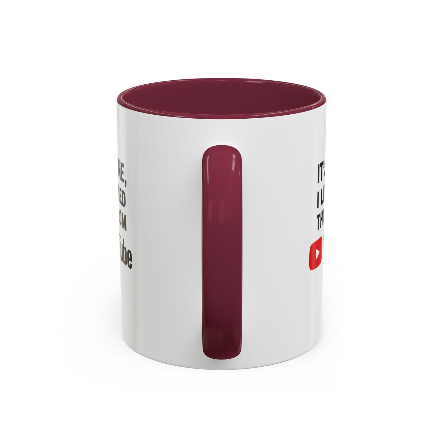 unique colorful mug - perfect for youtube lovers